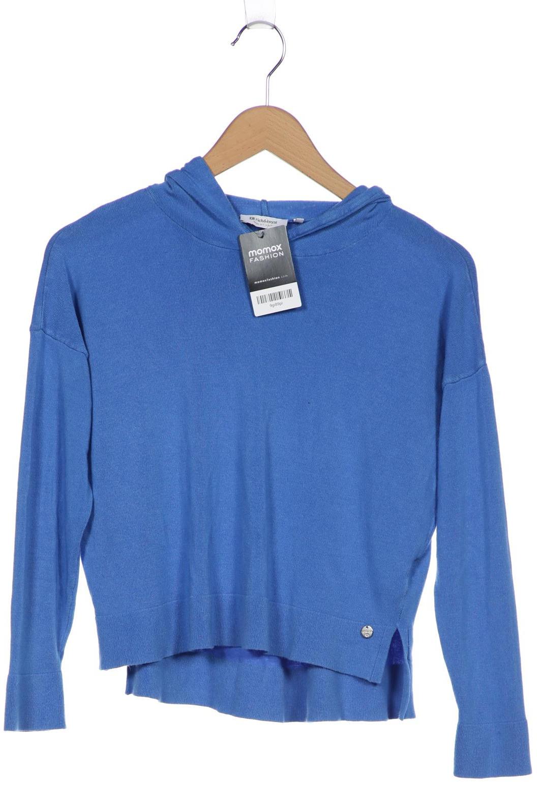 

Rich & Royal Damen Kapuzenpullover, blau, Gr. 36