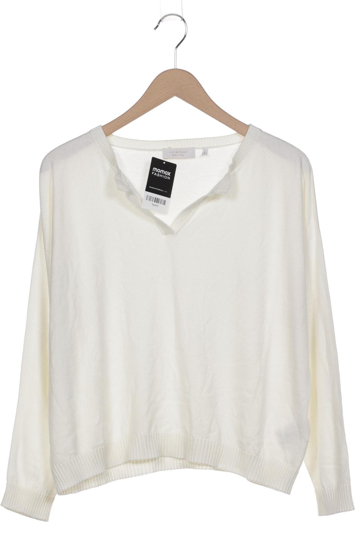 

Rich & Royal Damen Pullover, weiß, Gr. uni