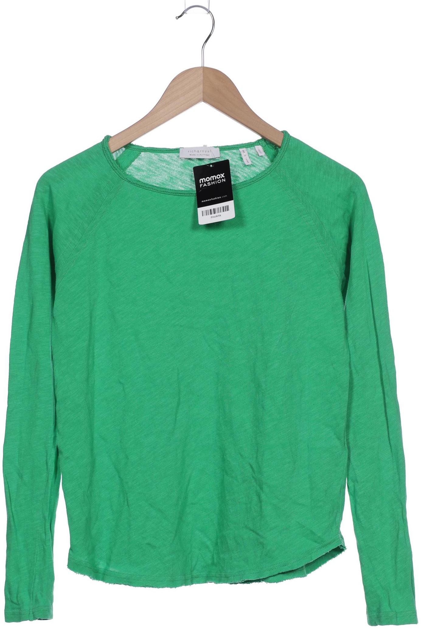 

Rich & Royal Damen Langarmshirt, grün, Gr. 34