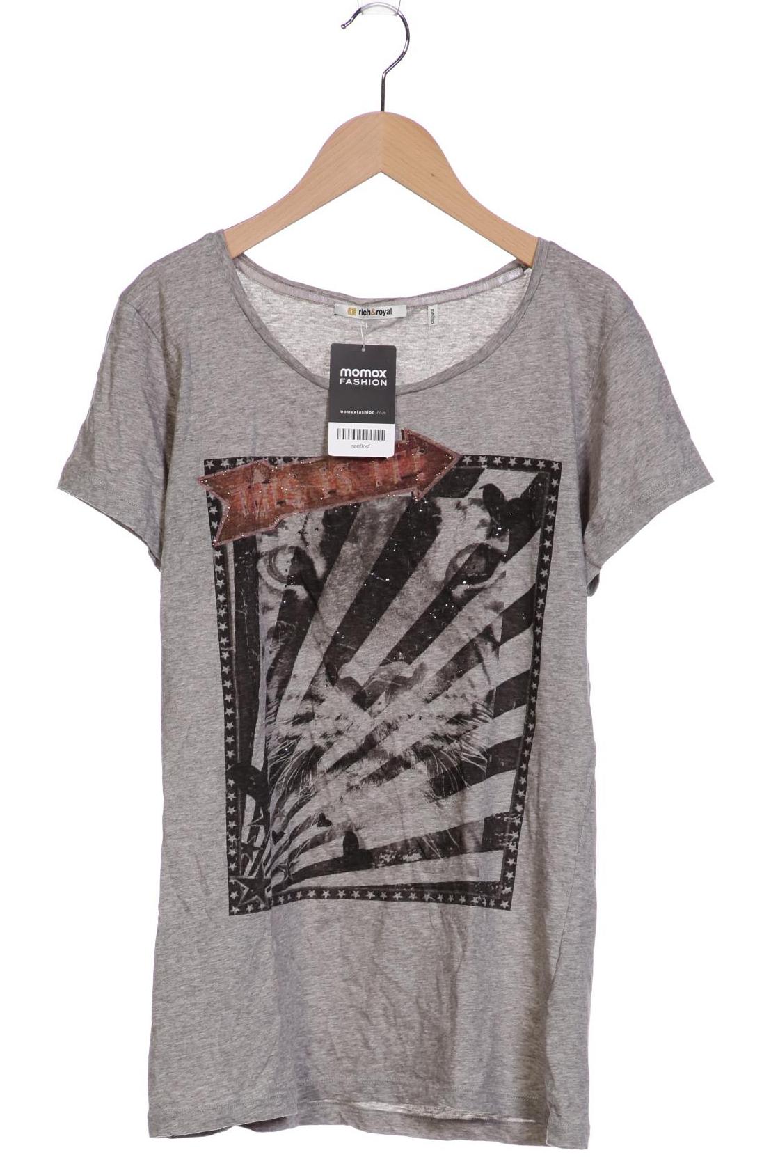 

Rich & Royal Damen T-Shirt, grau, Gr. 38