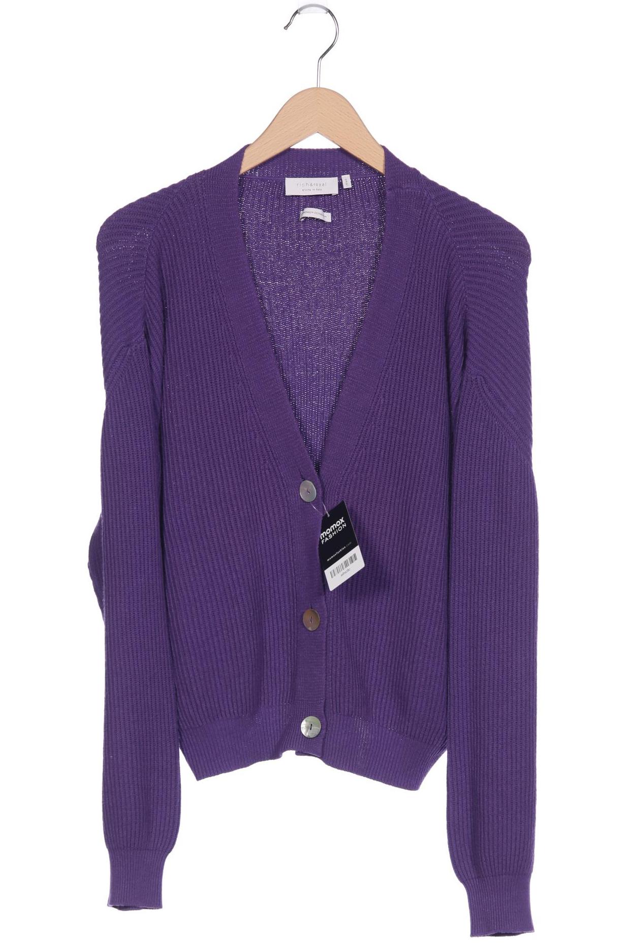 

Rich & Royal Damen Strickjacke, flieder, Gr. 36