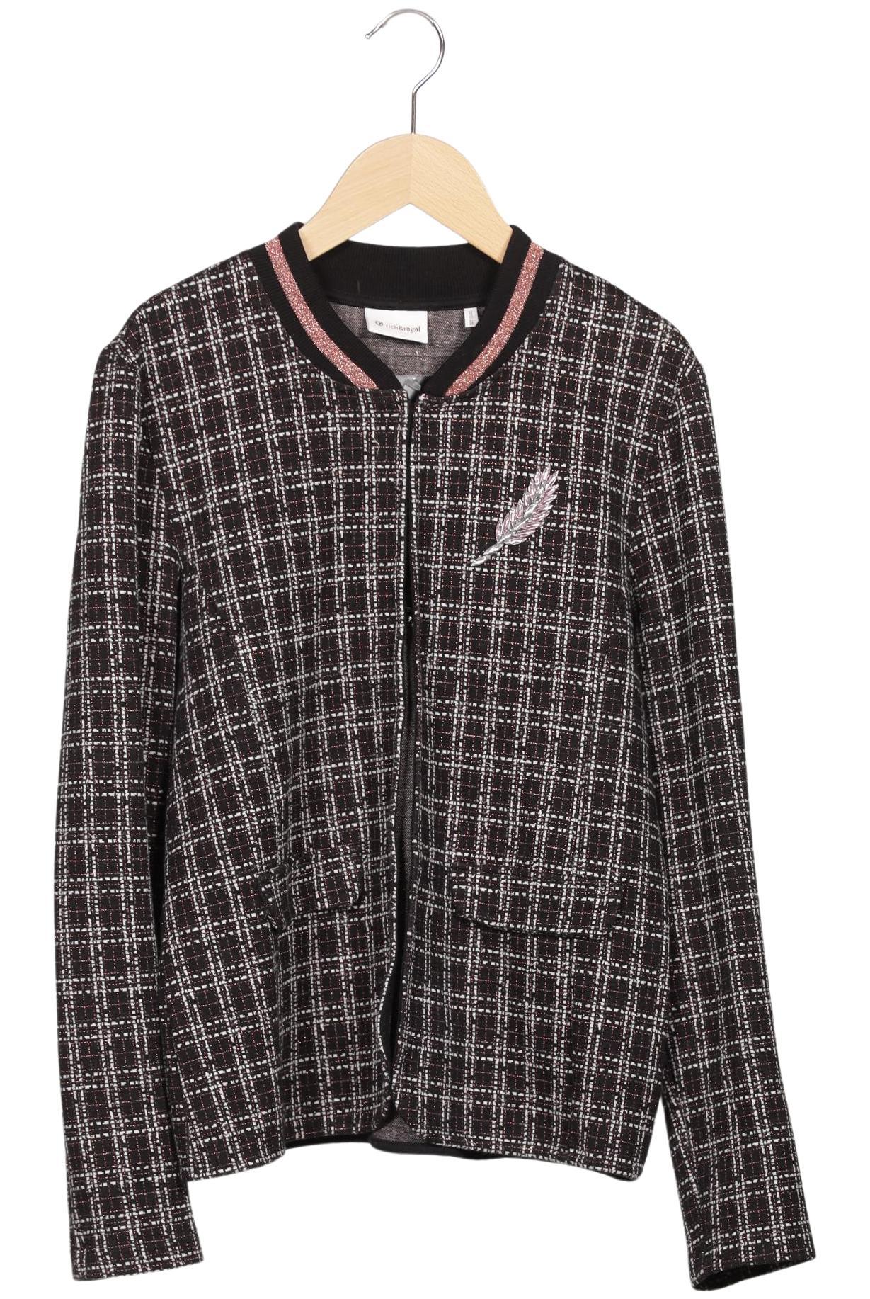 

Rich & Royal Damen Strickjacke, mehrfarbig, Gr. 38