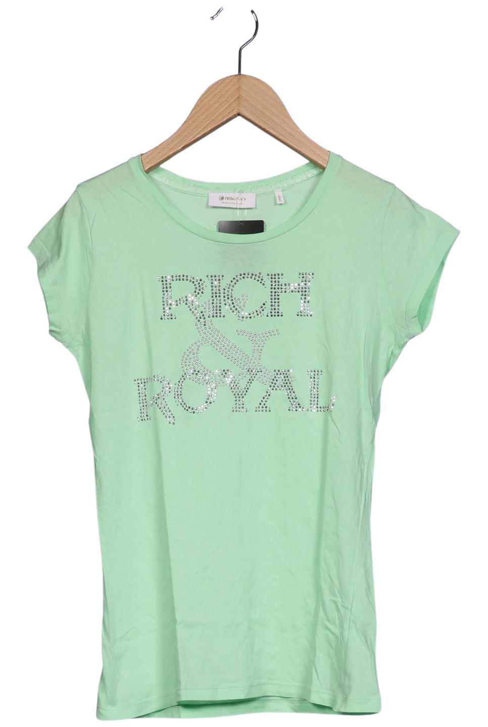 

Rich & Royal Damen T-Shirt, hellgrün, Gr. 34