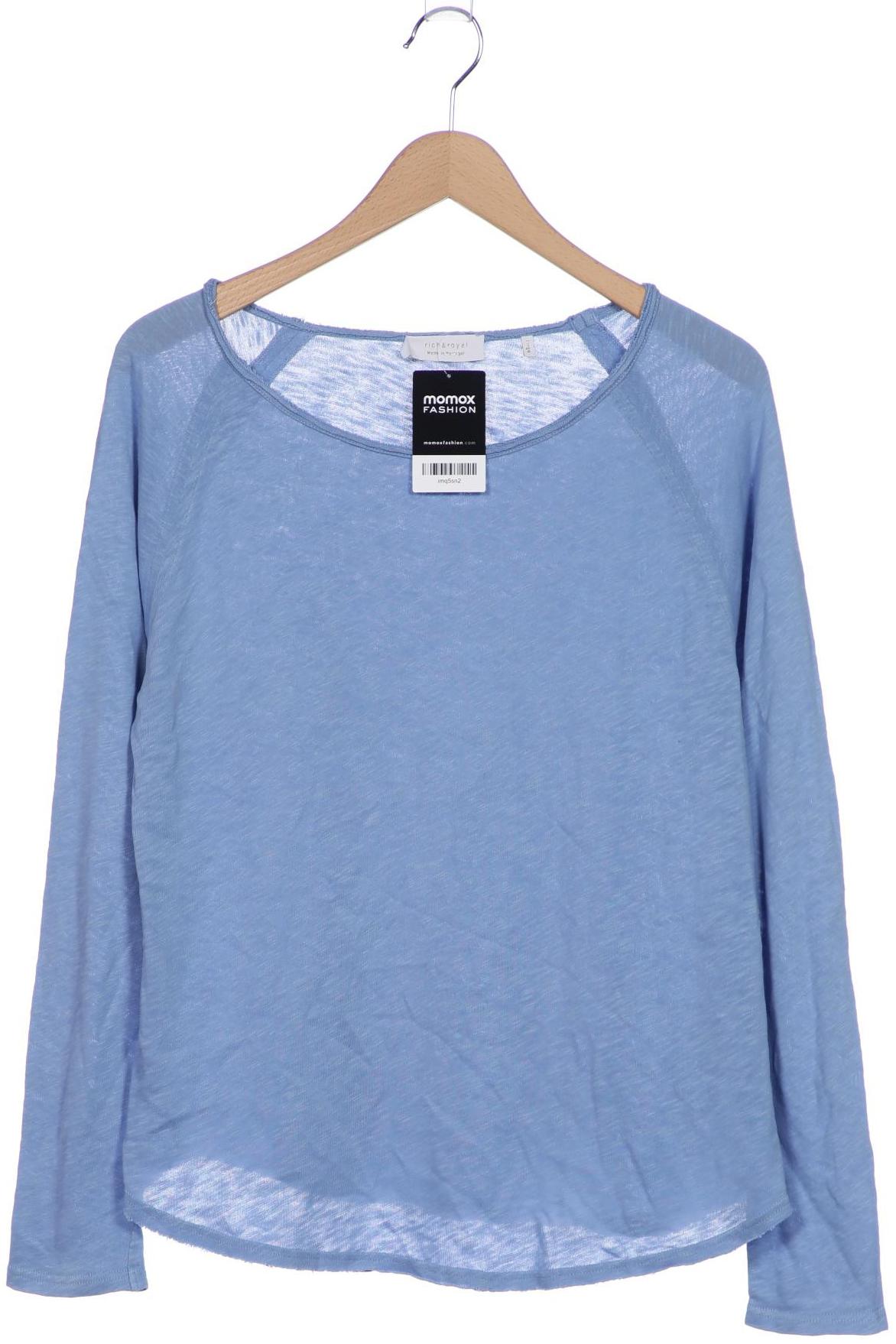 

Rich & Royal Damen Langarmshirt, blau, Gr. 42