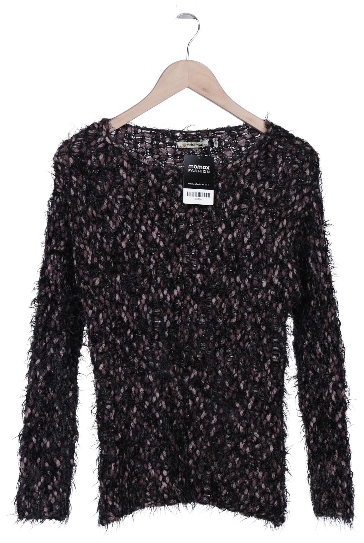 

Rich & Royal Damen Pullover, schwarz, Gr. 34