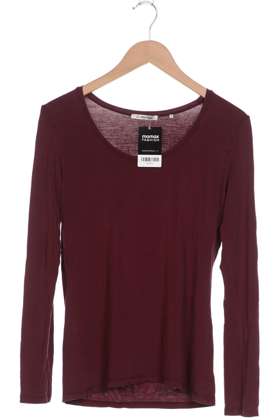 

Rich & Royal Damen Langarmshirt, bordeaux, Gr. 44