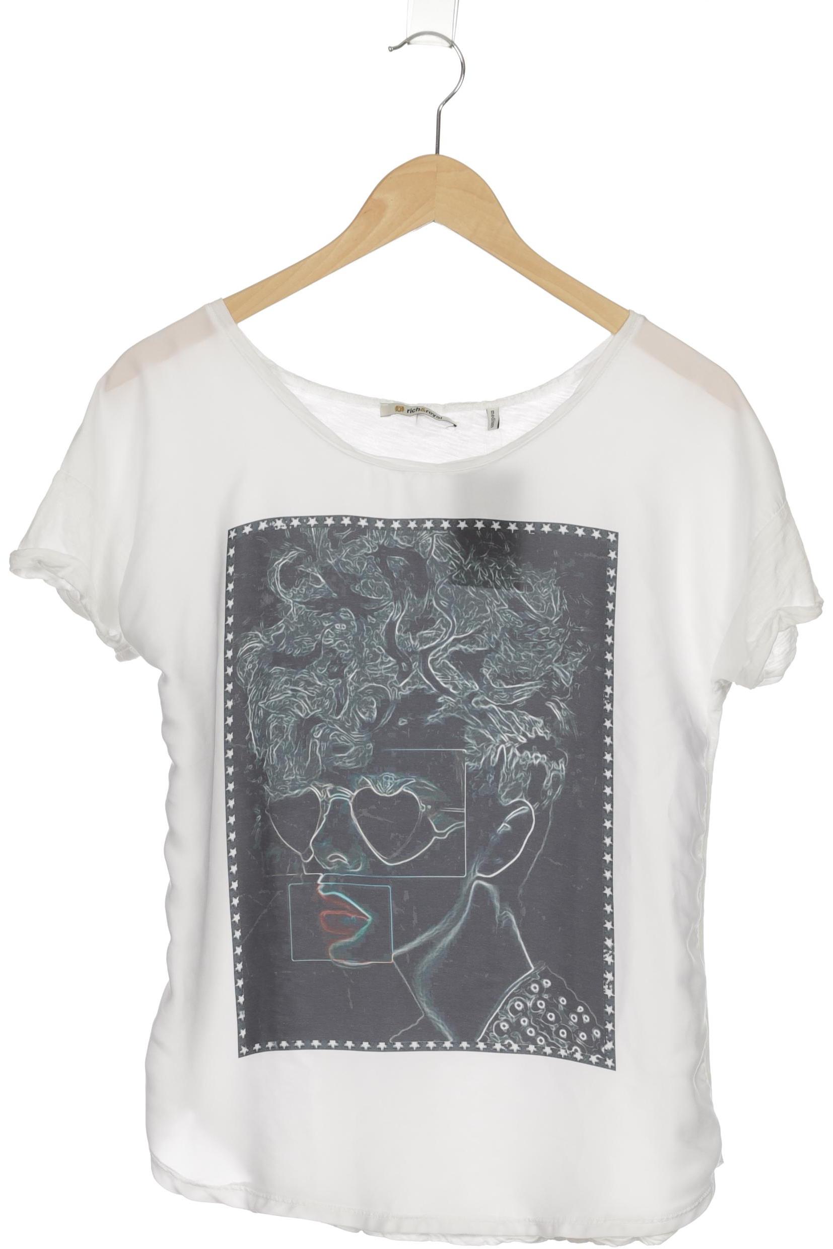 

Rich & Royal Damen T-Shirt, weiß, Gr. 38