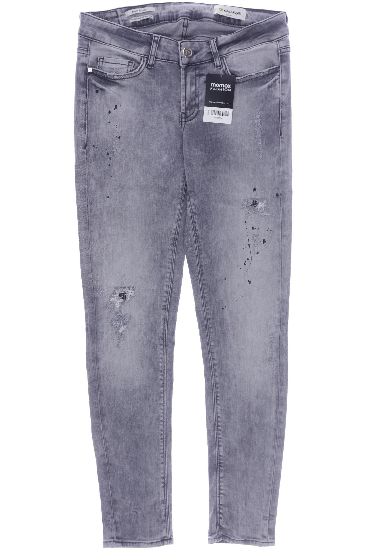 

Rich&Royal Damen Jeans, grau