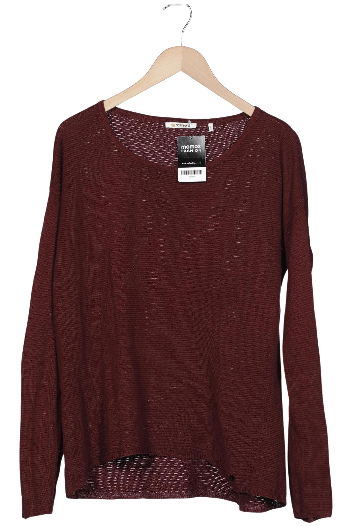 

Rich & Royal Damen Pullover, bordeaux, Gr. 36