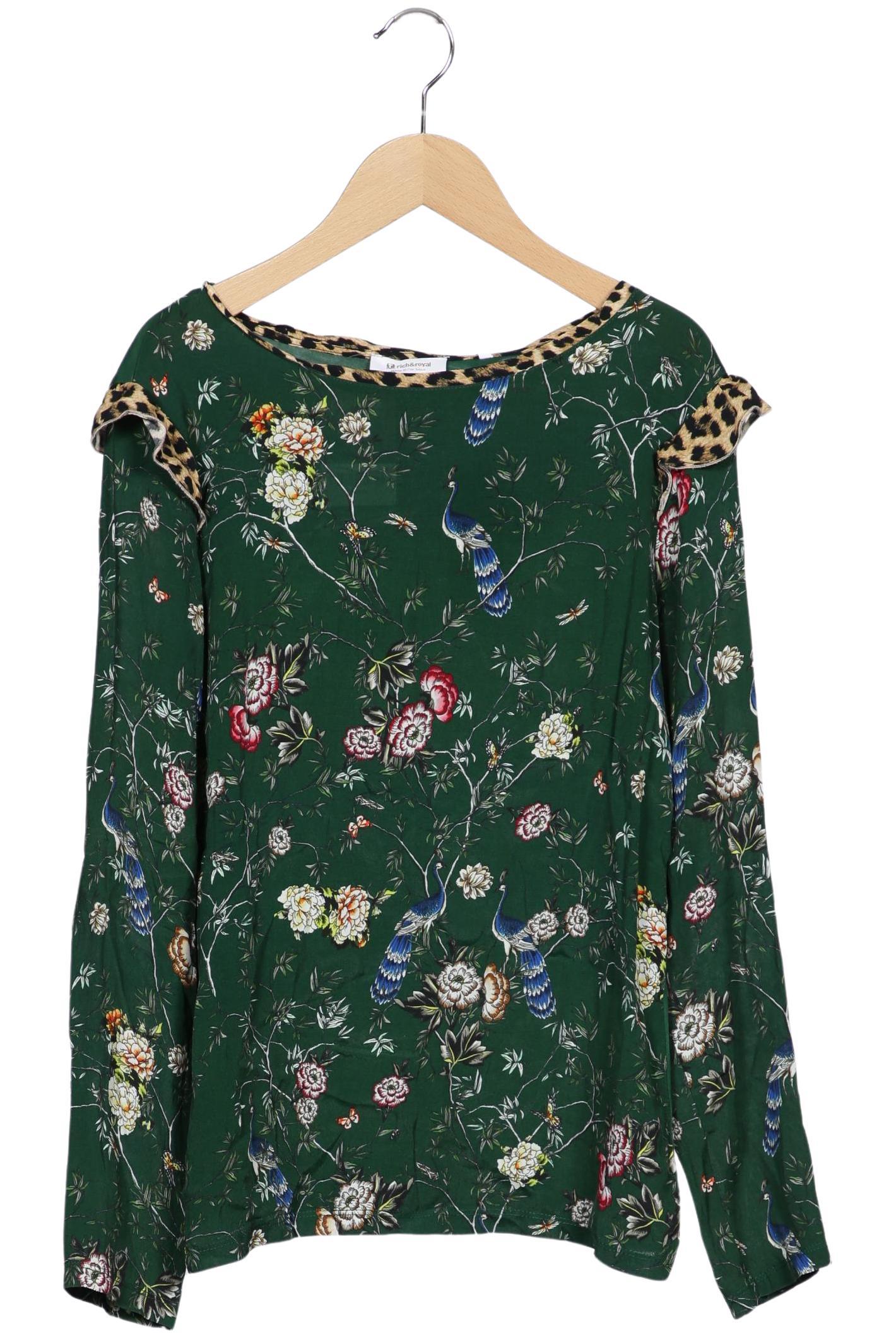 

Rich & Royal Damen Langarmshirt, grün, Gr. 36