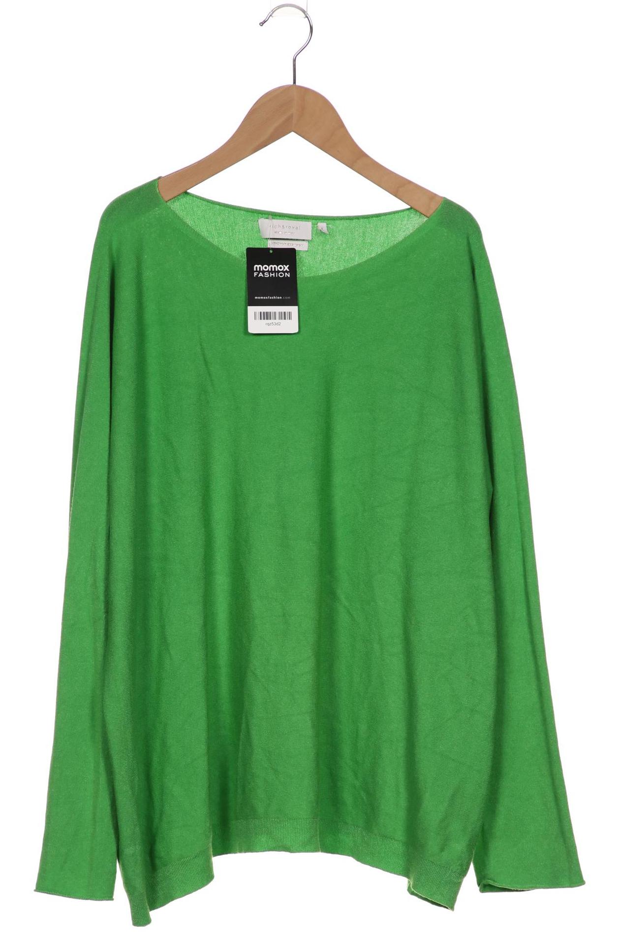 

Rich & Royal Damen Pullover, grün, Gr. 42