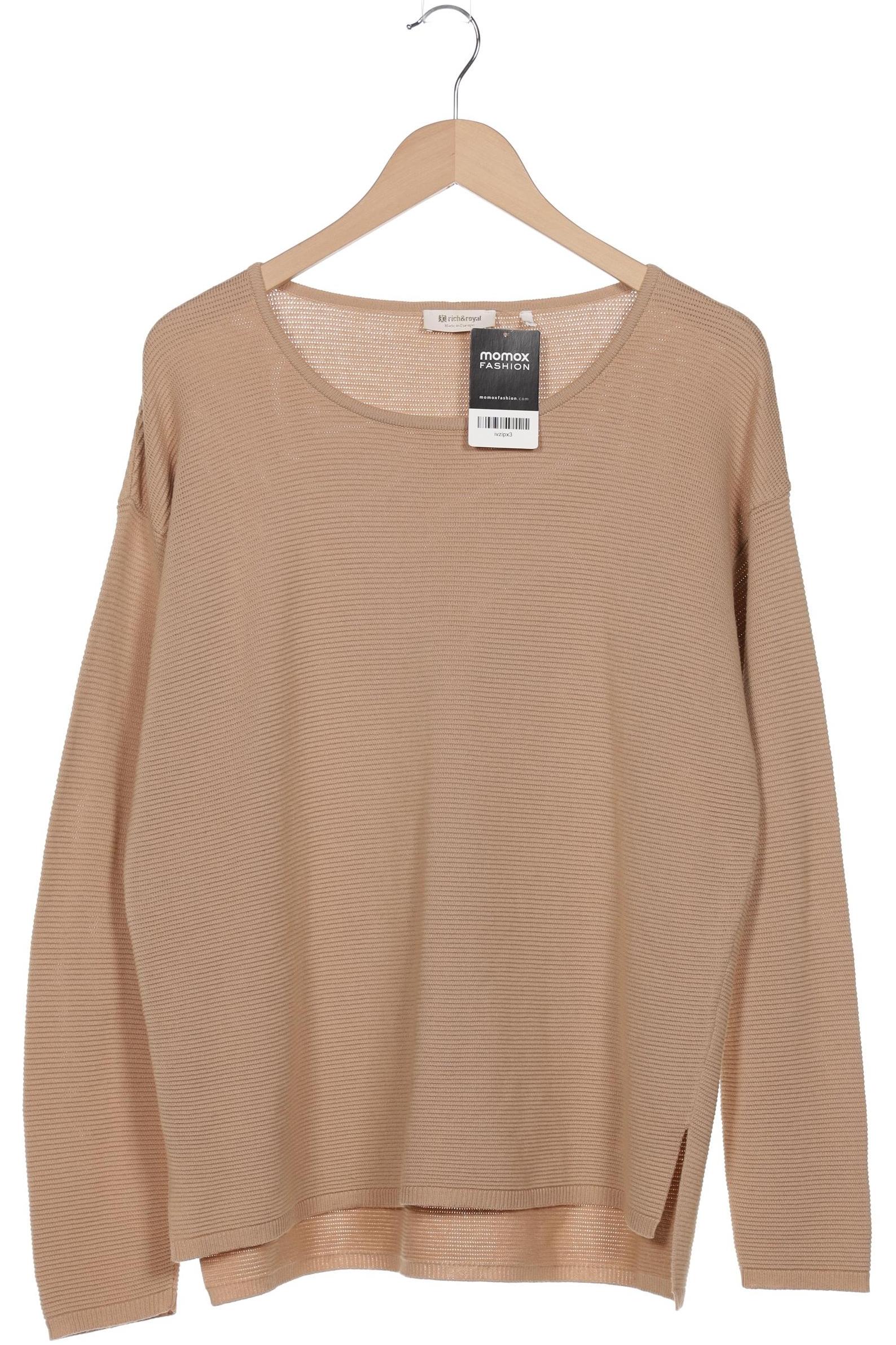 

Rich & Royal Damen Pullover, beige, Gr. 42