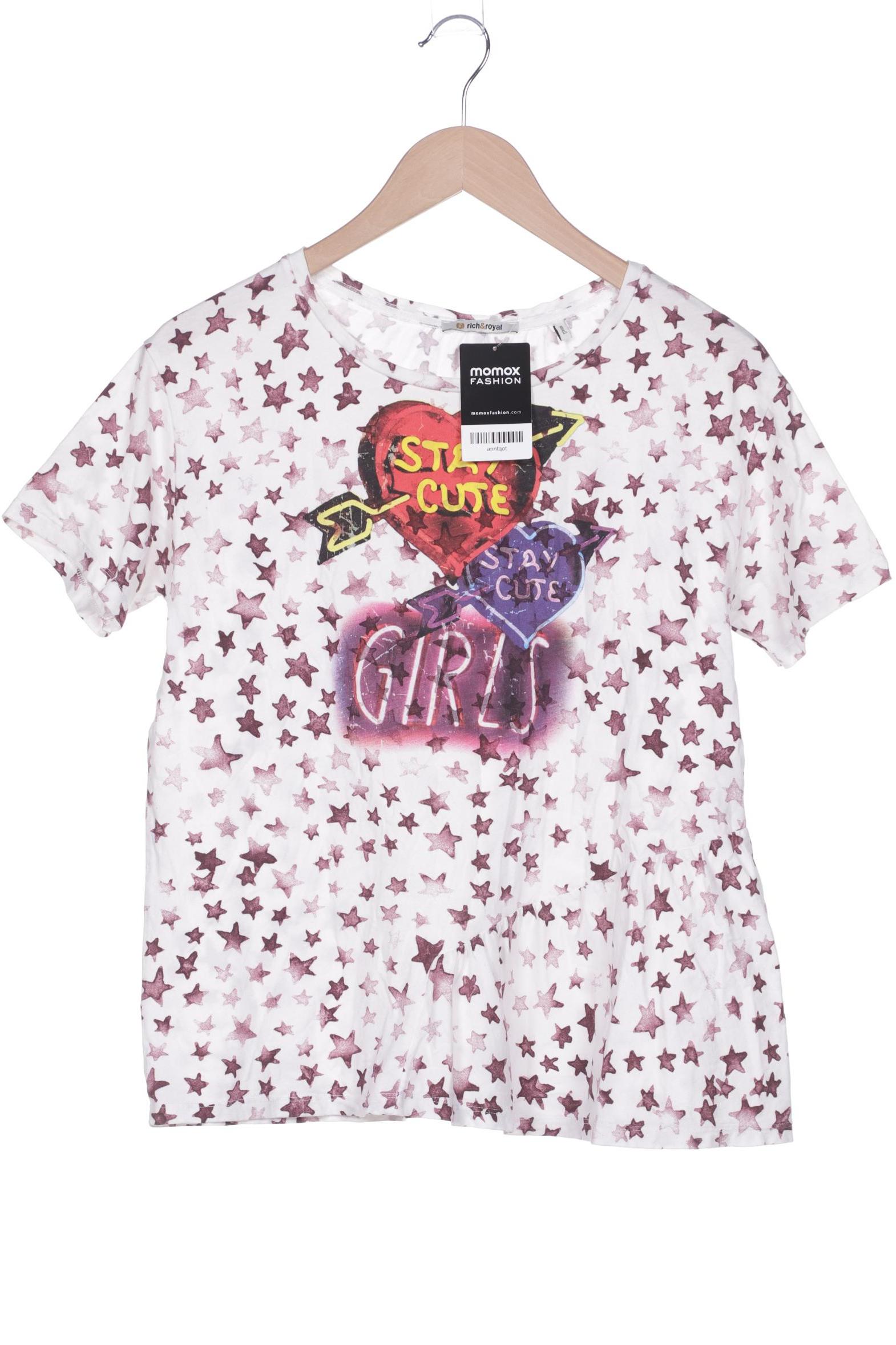 

Rich & Royal Damen T-Shirt, weiß, Gr. 36