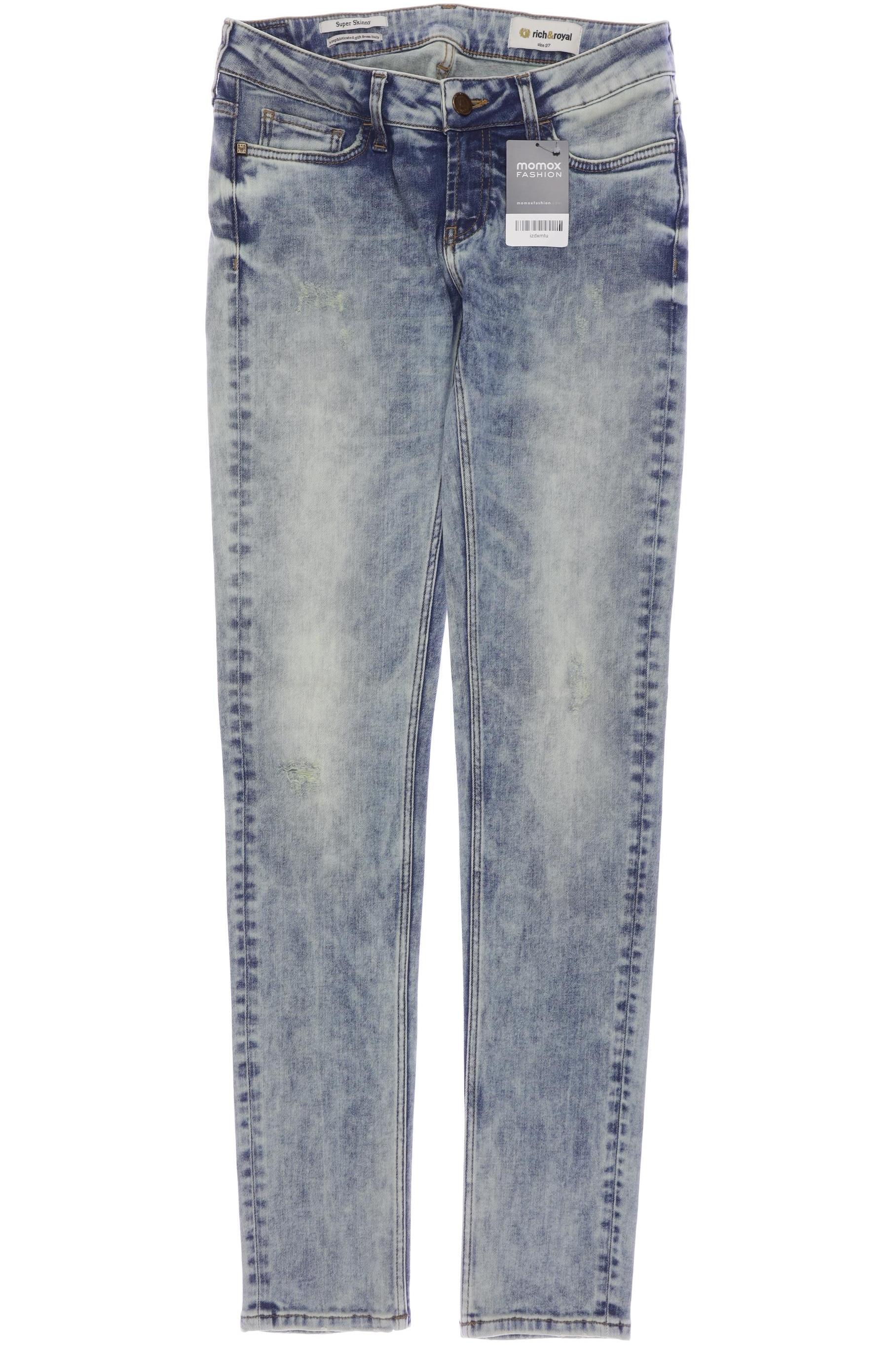 

Rich & Royal Damen Jeans, blau, Gr. 27