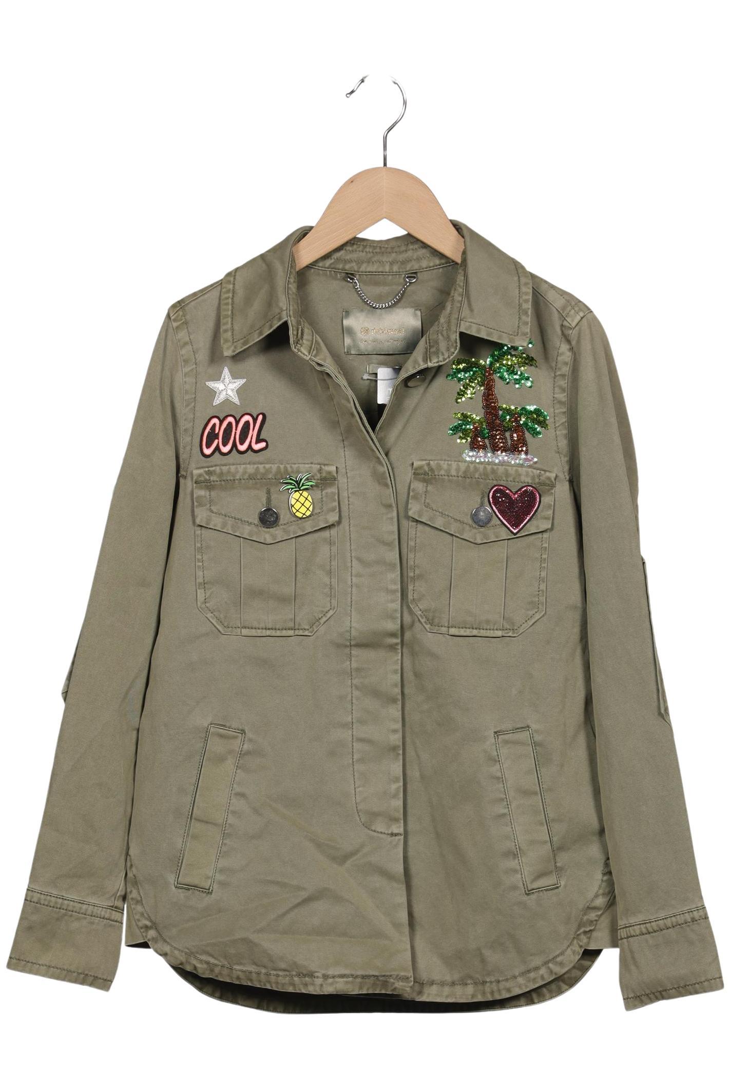 

Rich & Royal Damen Jacke, grün, Gr. 34