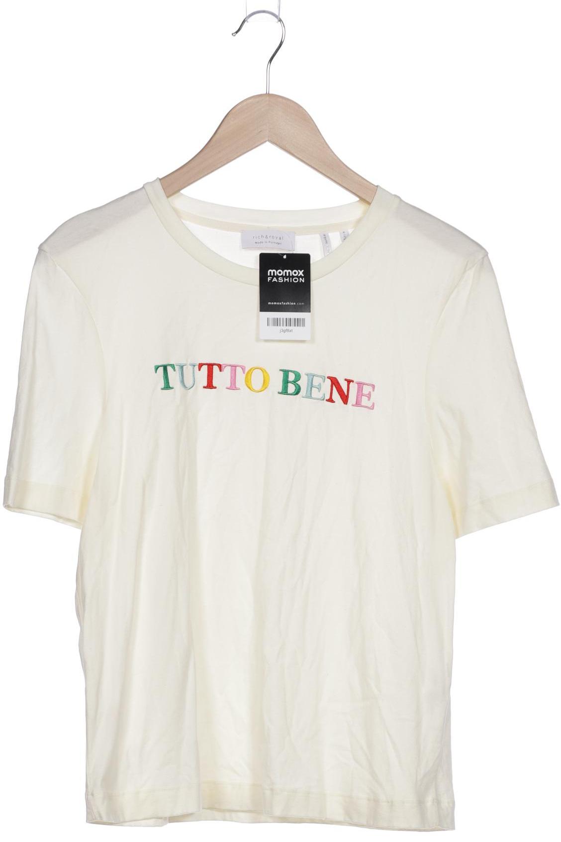 

Rich & Royal Damen T-Shirt, cremeweiß