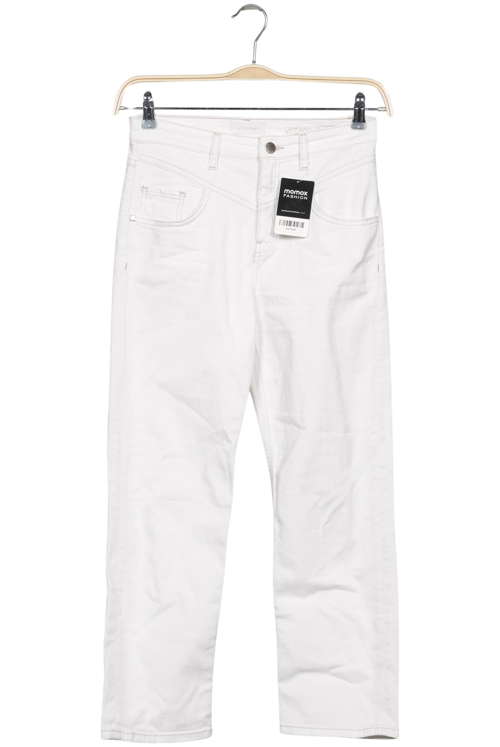 

Rich & Royal Damen Jeans, weiß, Gr. 28