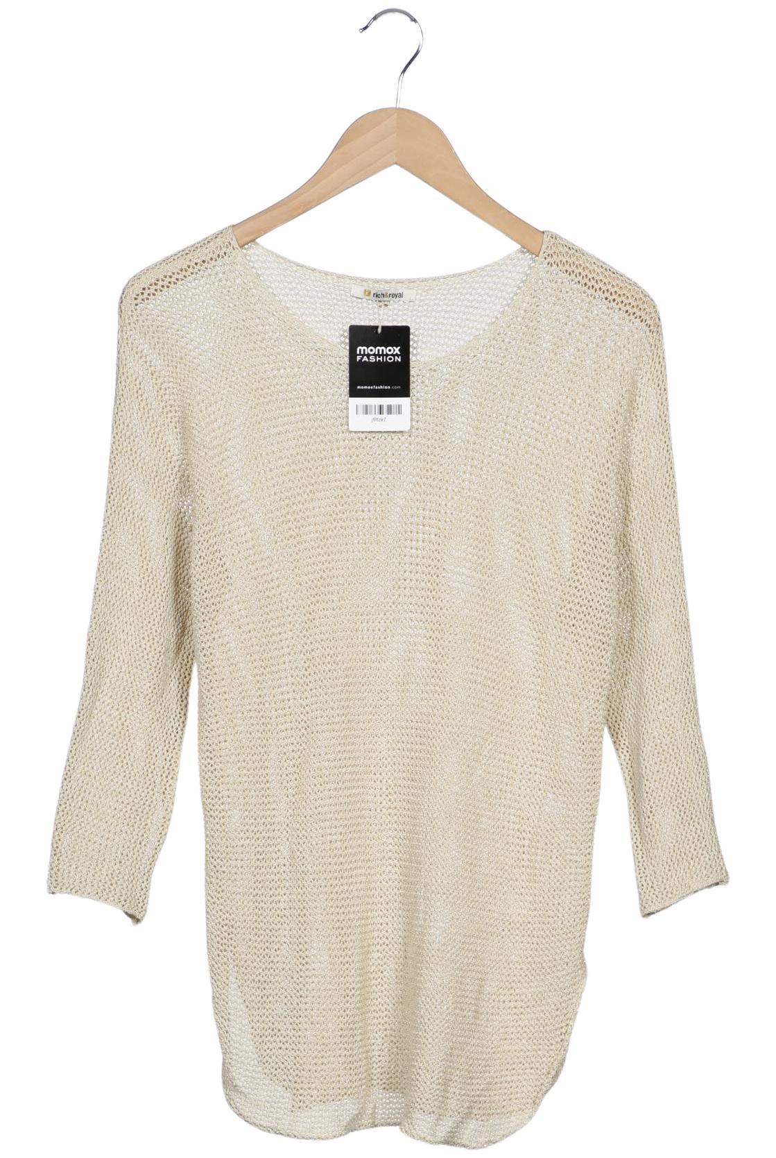 

Rich & Royal Damen Pullover, beige, Gr. 36