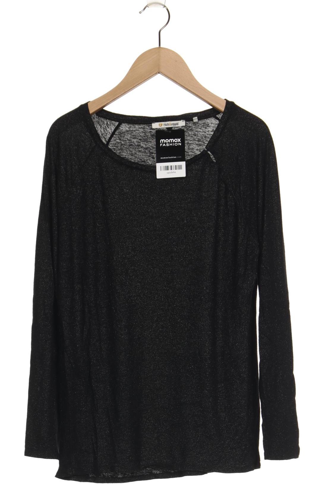 

Rich & Royal Damen Langarmshirt, schwarz, Gr. 36