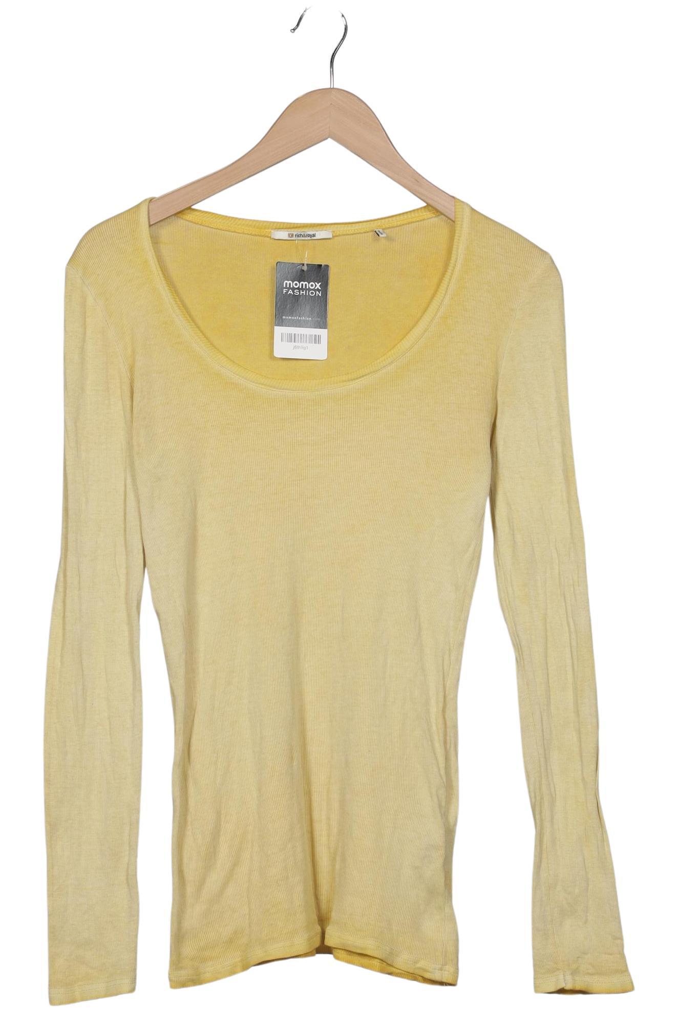 

Rich & Royal Damen Langarmshirt, gelb, Gr. 38