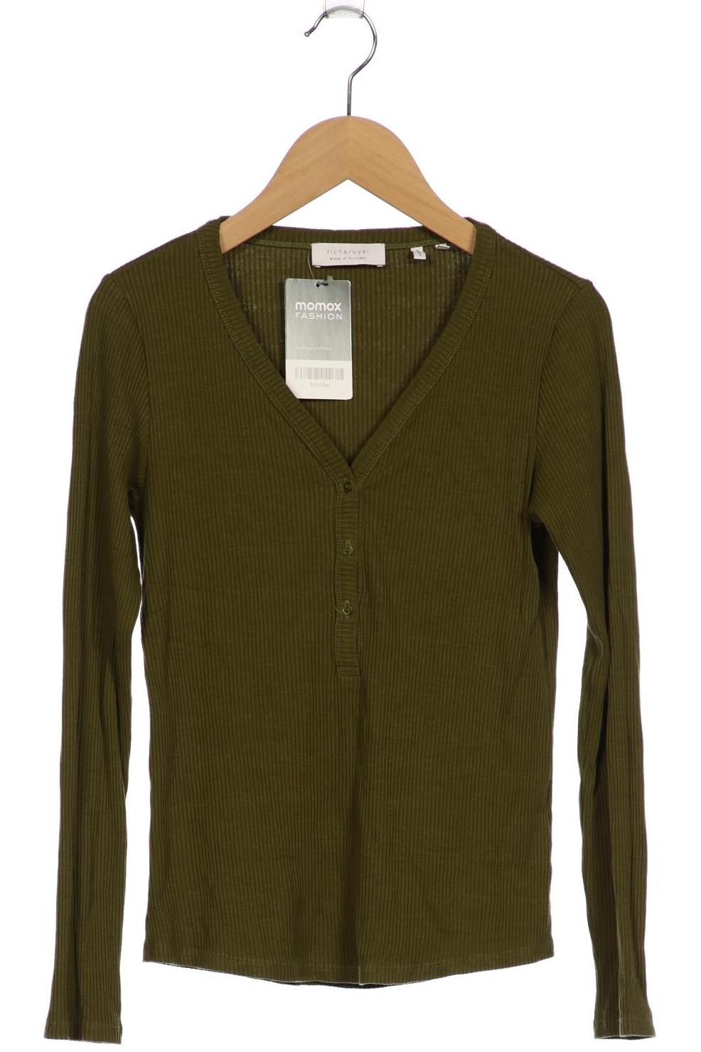 

Rich & Royal Damen Langarmshirt, grün, Gr. 36