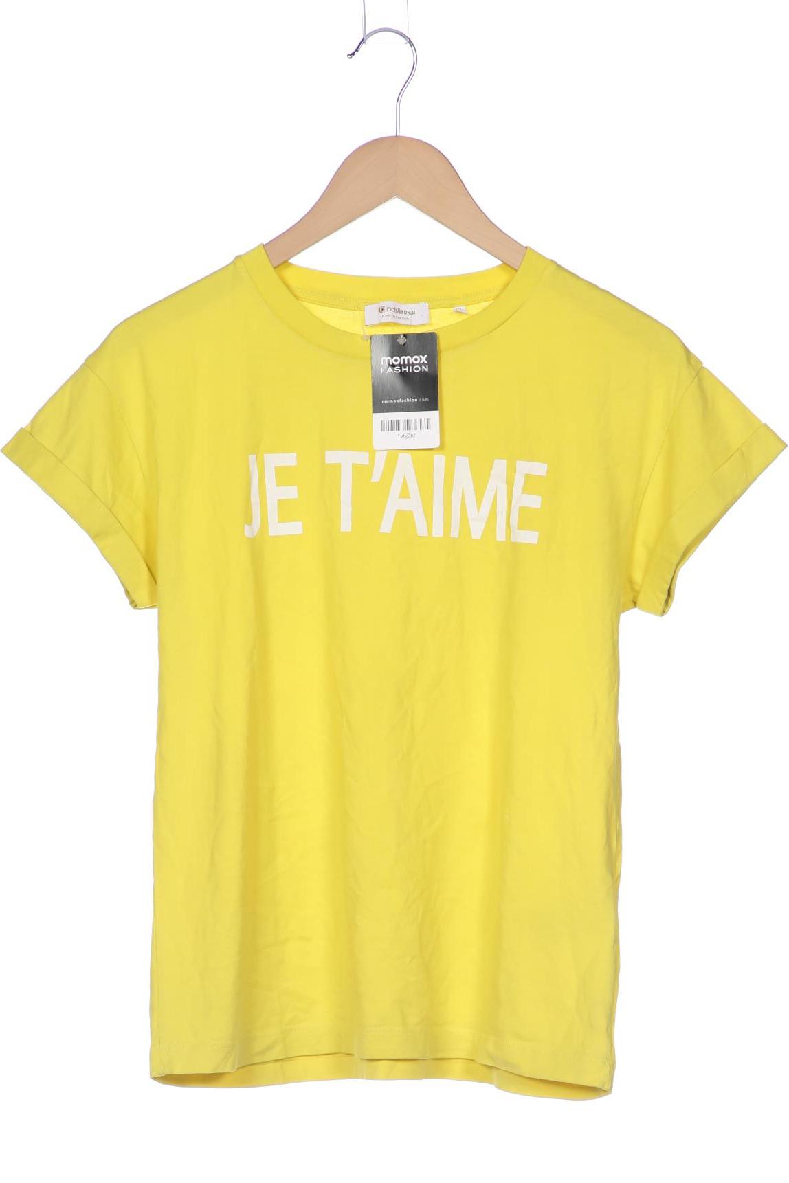 

Rich & Royal Damen T-Shirt, gelb, Gr. 38