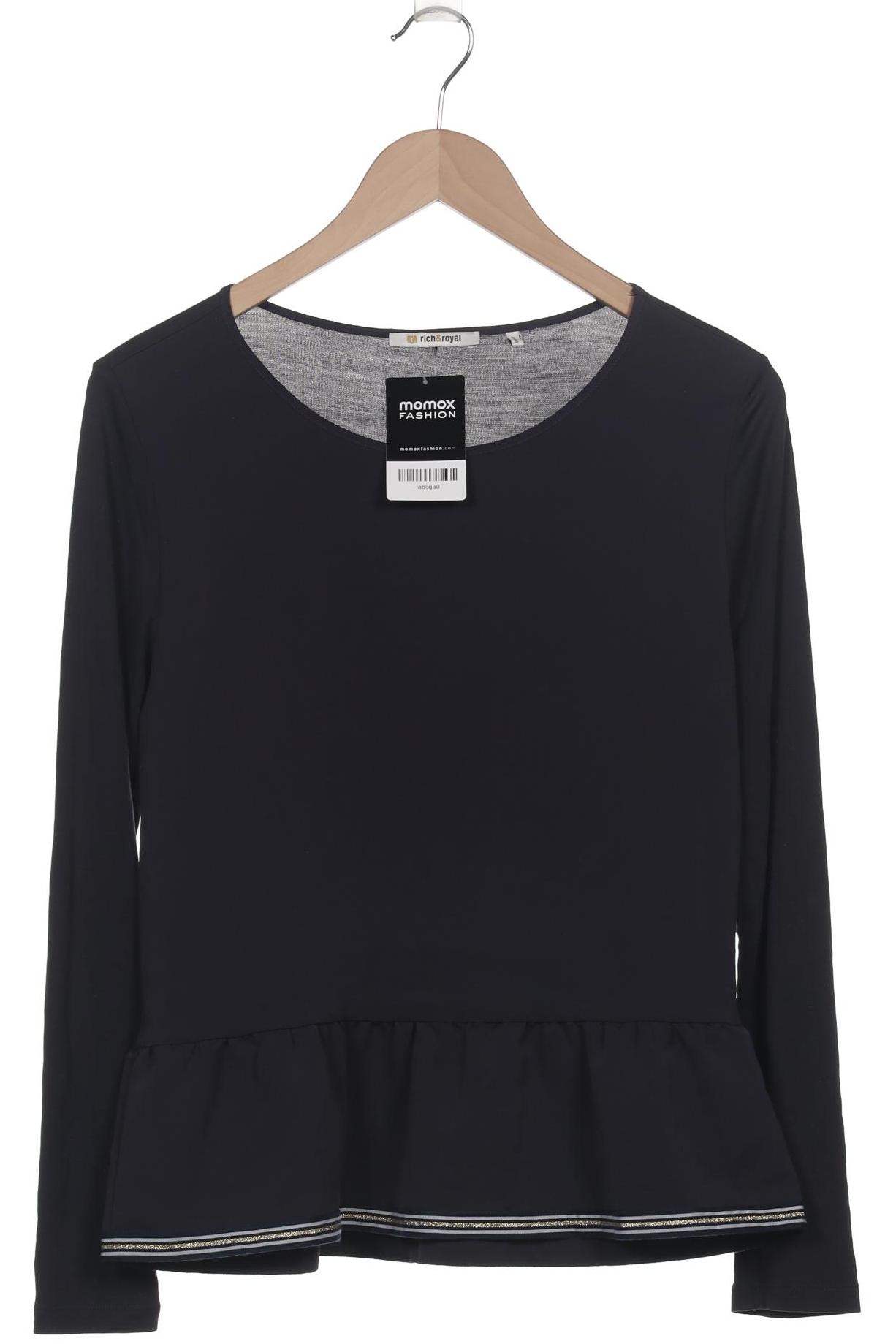 

Rich & Royal Damen Langarmshirt, marineblau, Gr. 38