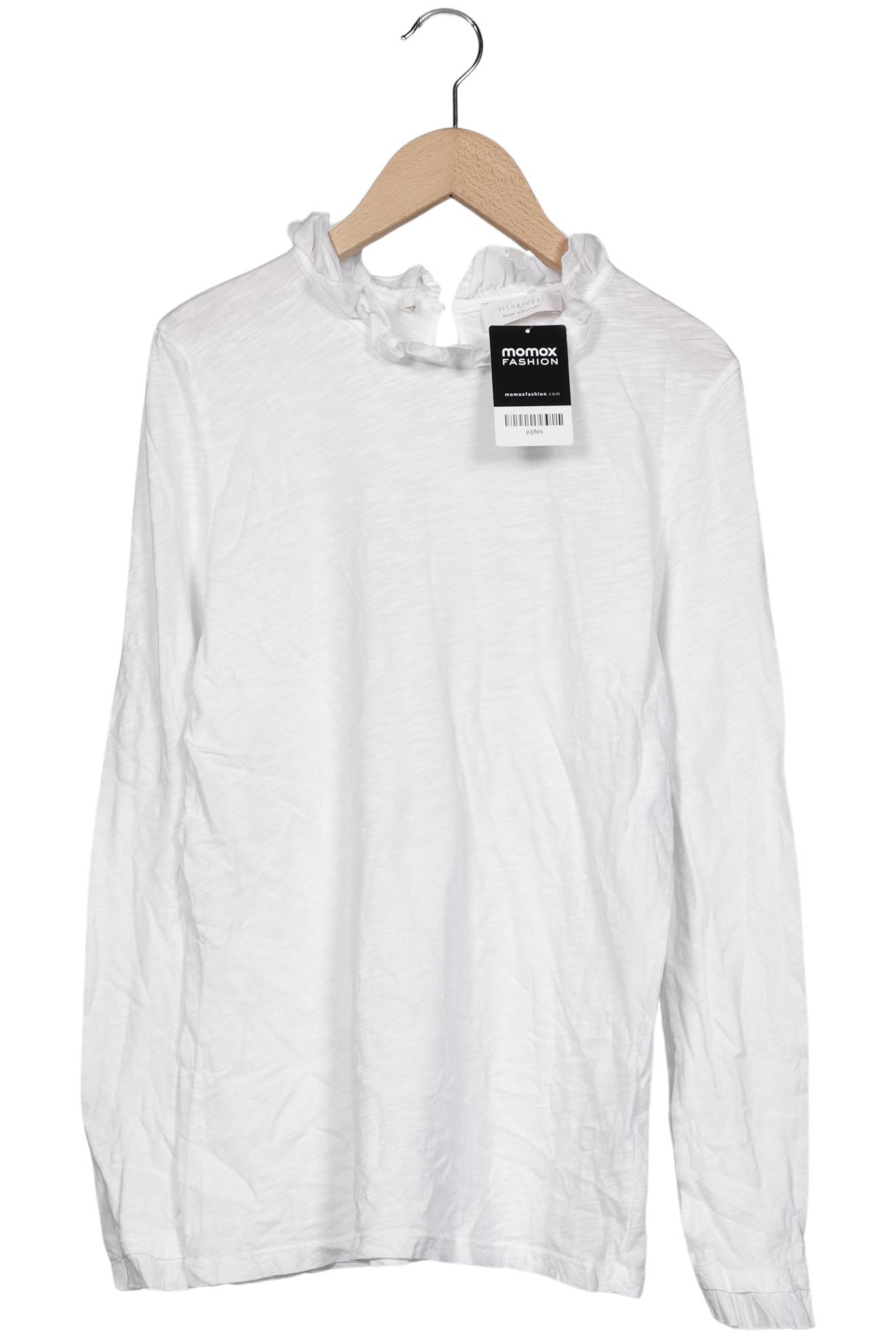 

Rich & Royal Damen Langarmshirt, weiß, Gr. 38