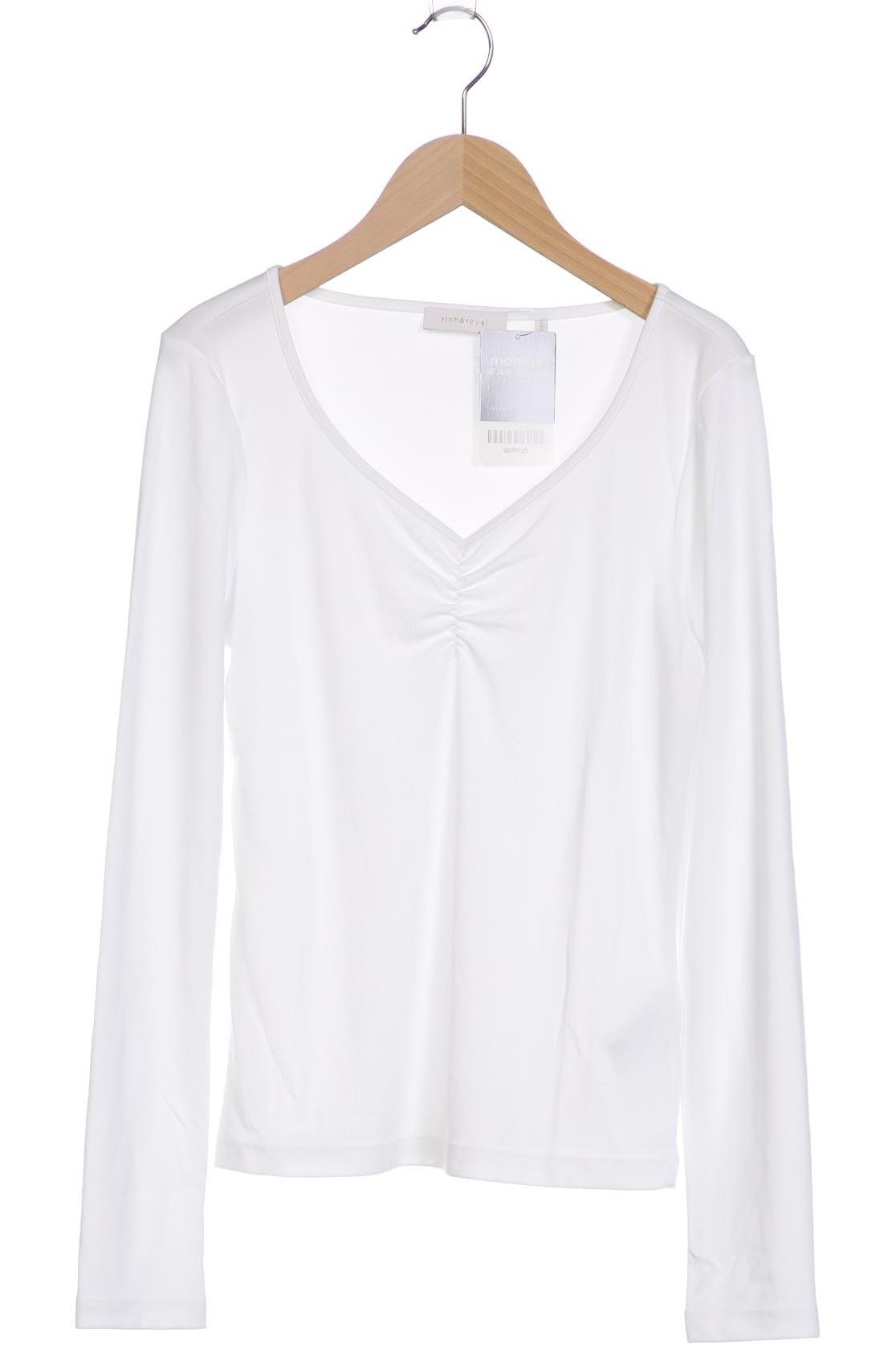 

Rich & Royal Damen Langarmshirt, weiß, Gr. 38