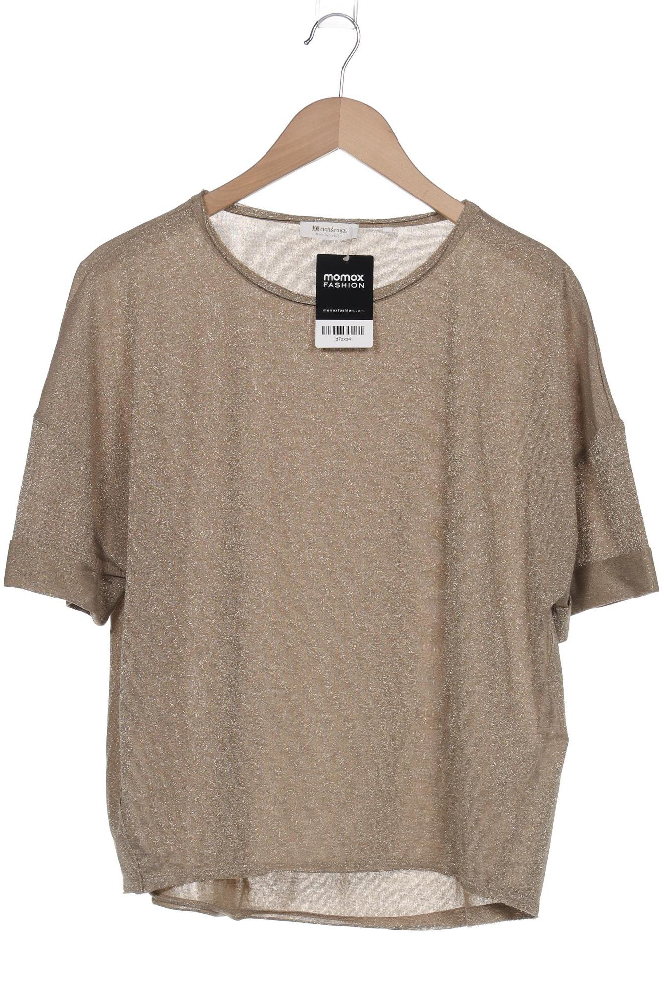

Rich & Royal Damen T-Shirt, beige, Gr. 36