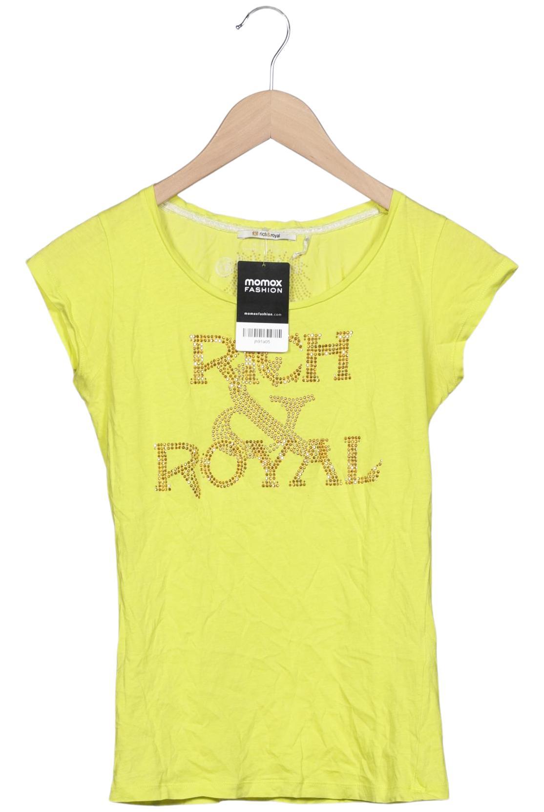 

Rich & Royal Damen T-Shirt, gelb, Gr. 36
