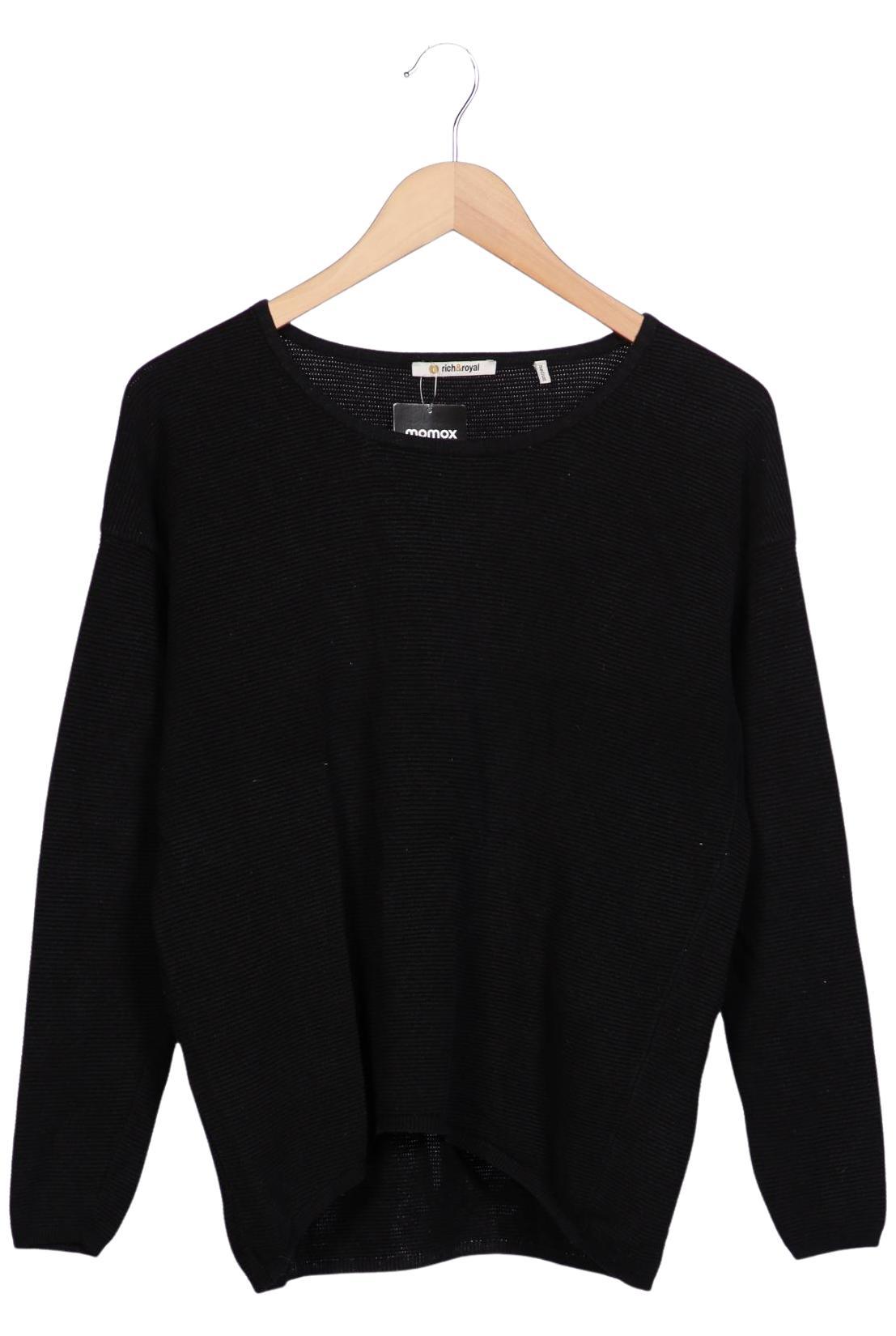 

Rich & Royal Damen Pullover, schwarz, Gr. 38