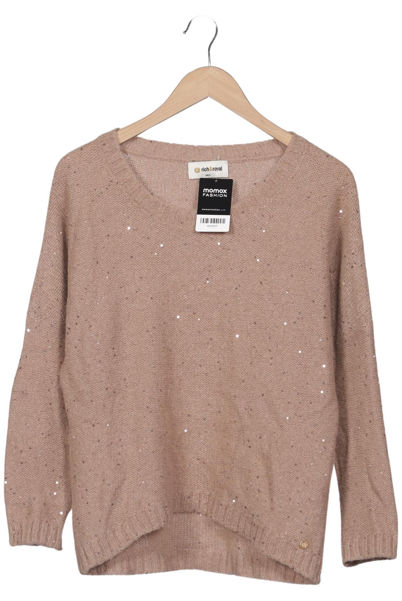 

Rich & Royal Damen Pullover, beige, Gr. 36