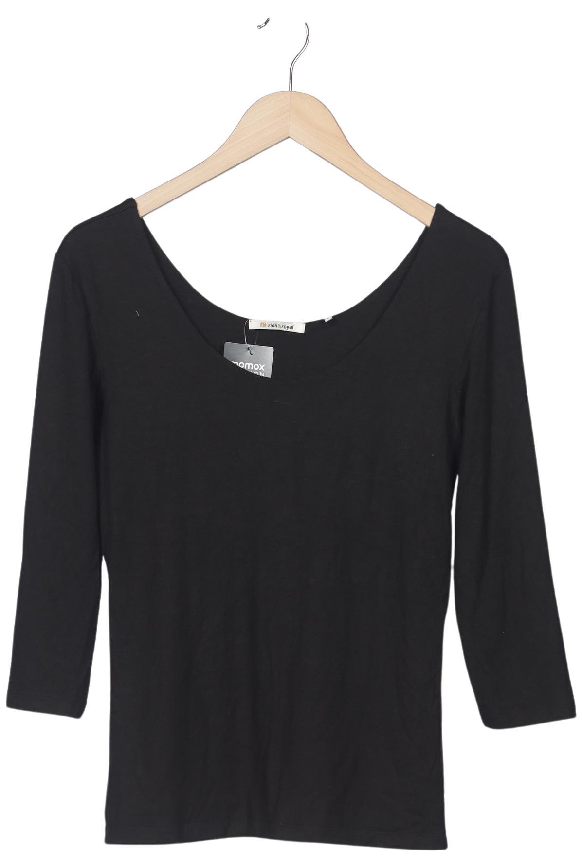 

Rich & Royal Damen Langarmshirt, schwarz, Gr. 44