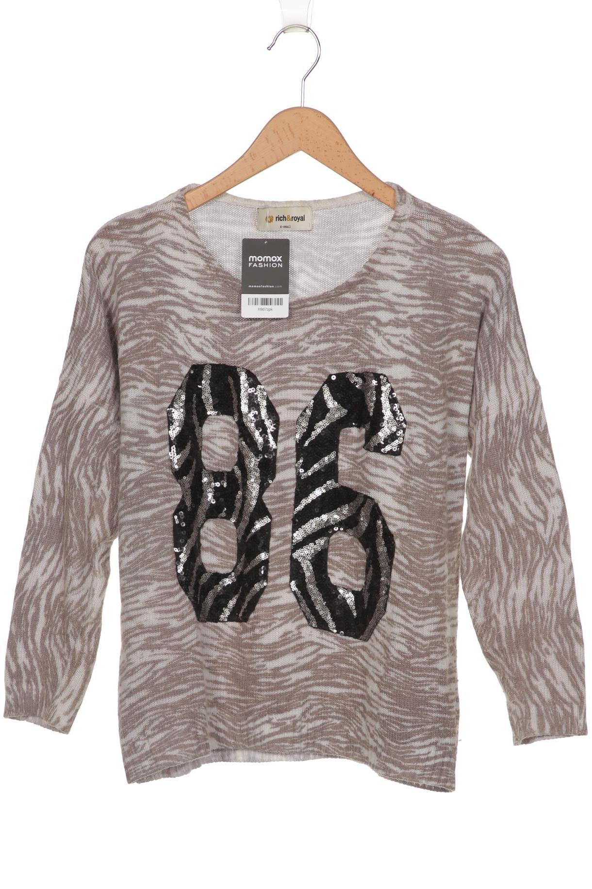 

Rich & Royal Damen Pullover, grau