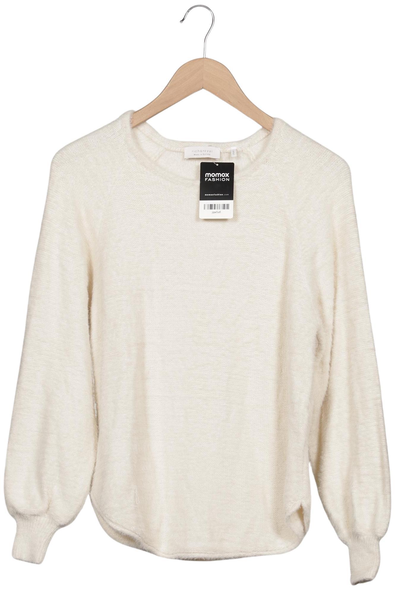 

Rich & Royal Damen Pullover, cremeweiß, Gr. 34