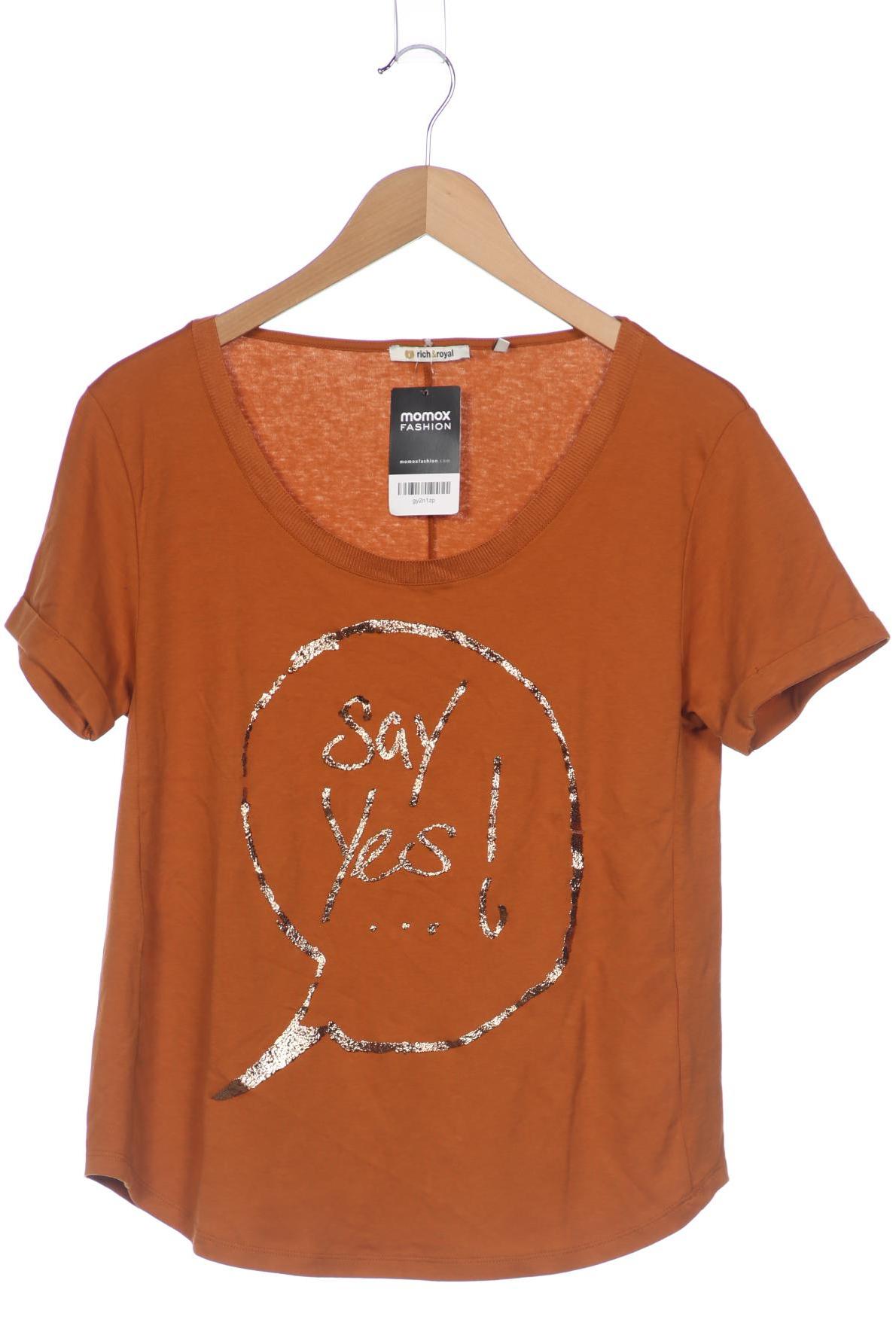 

Rich & Royal Damen T-Shirt, orange, Gr. 42