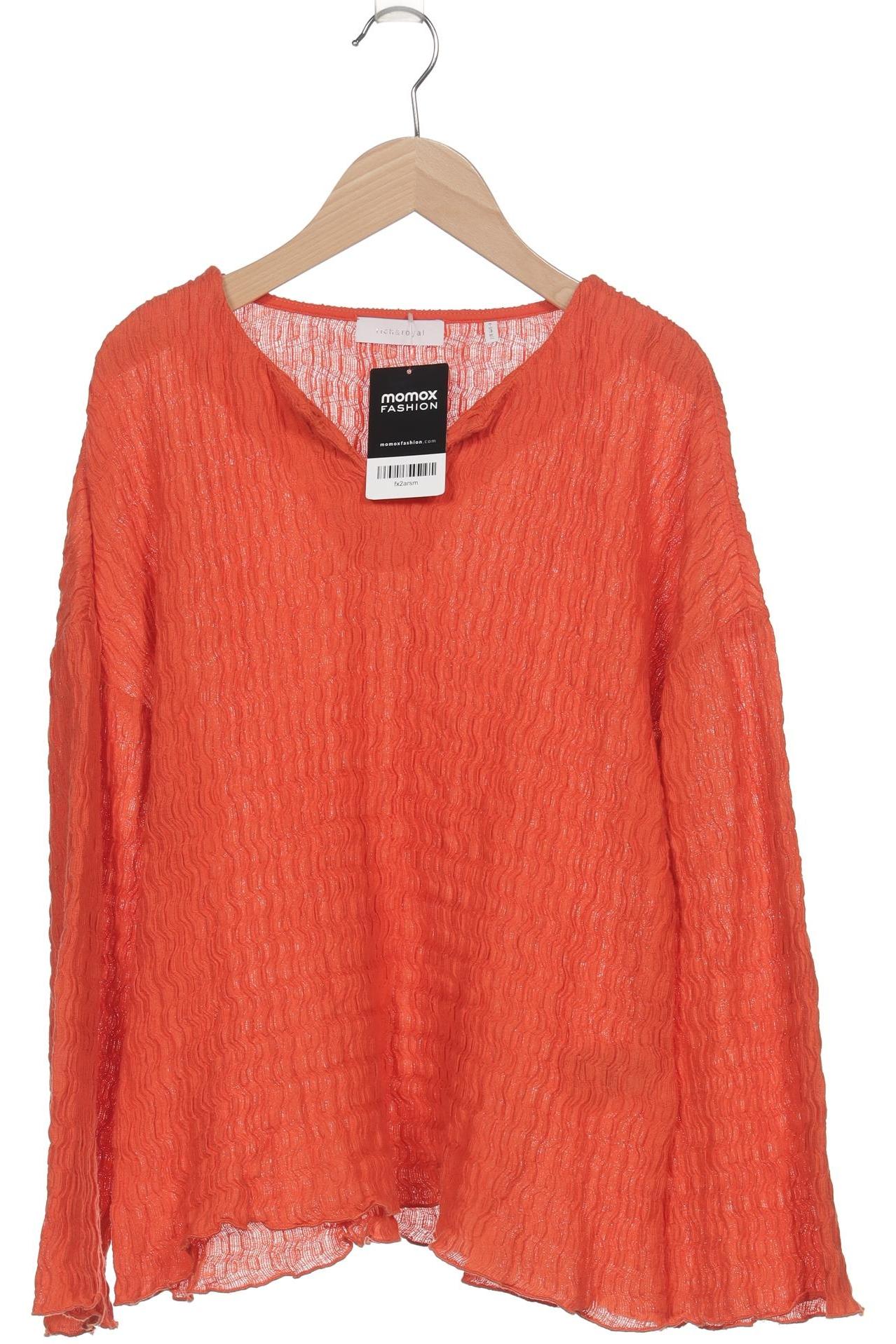 

Rich & Royal Damen Langarmshirt, orange, Gr. 34