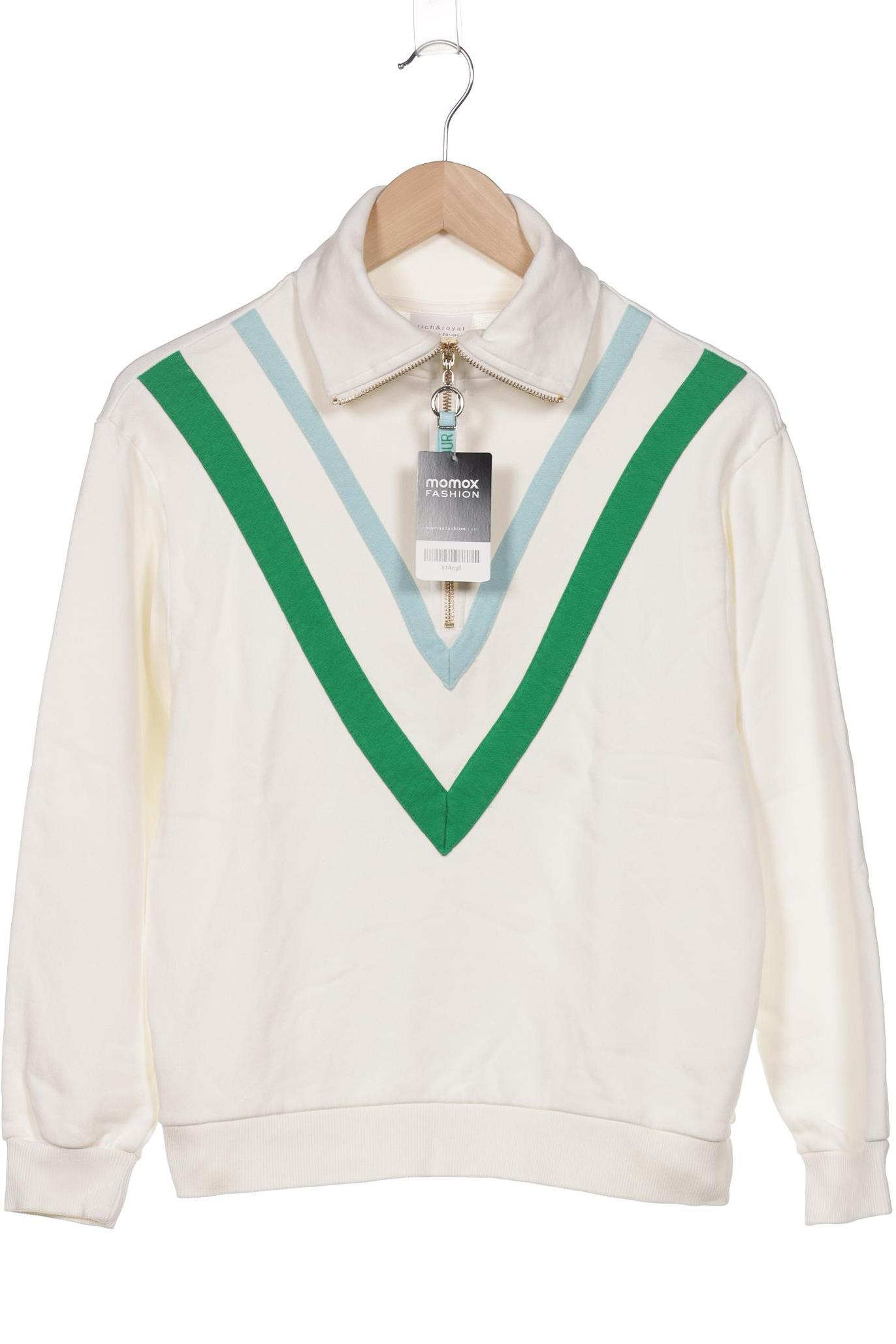 

Rich & Royal Damen Sweatshirt, cremeweiß, Gr. 34