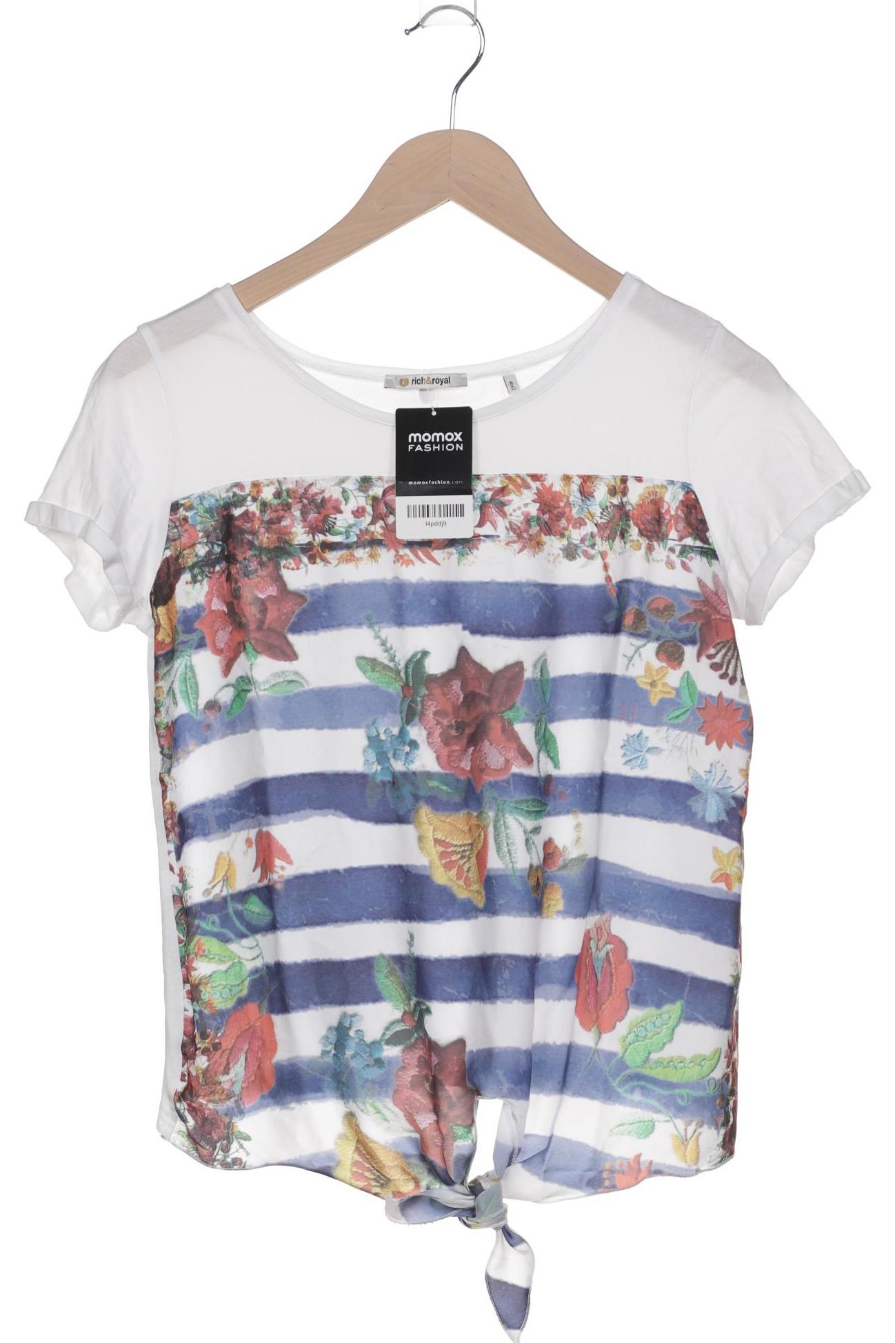 

Rich & Royal Damen T-Shirt, weiß, Gr. 36