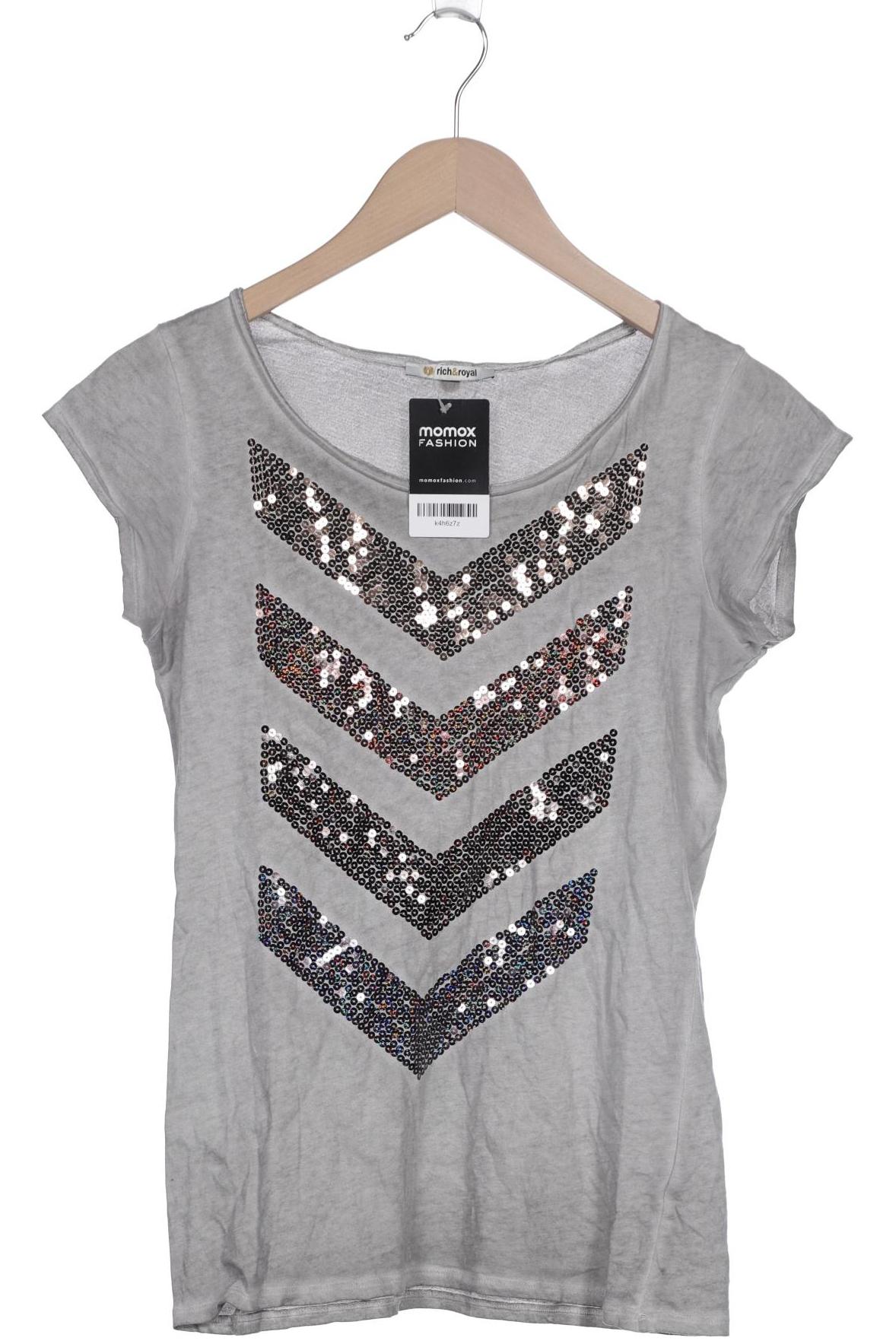 

Rich & Royal Damen T-Shirt, grau, Gr. 36