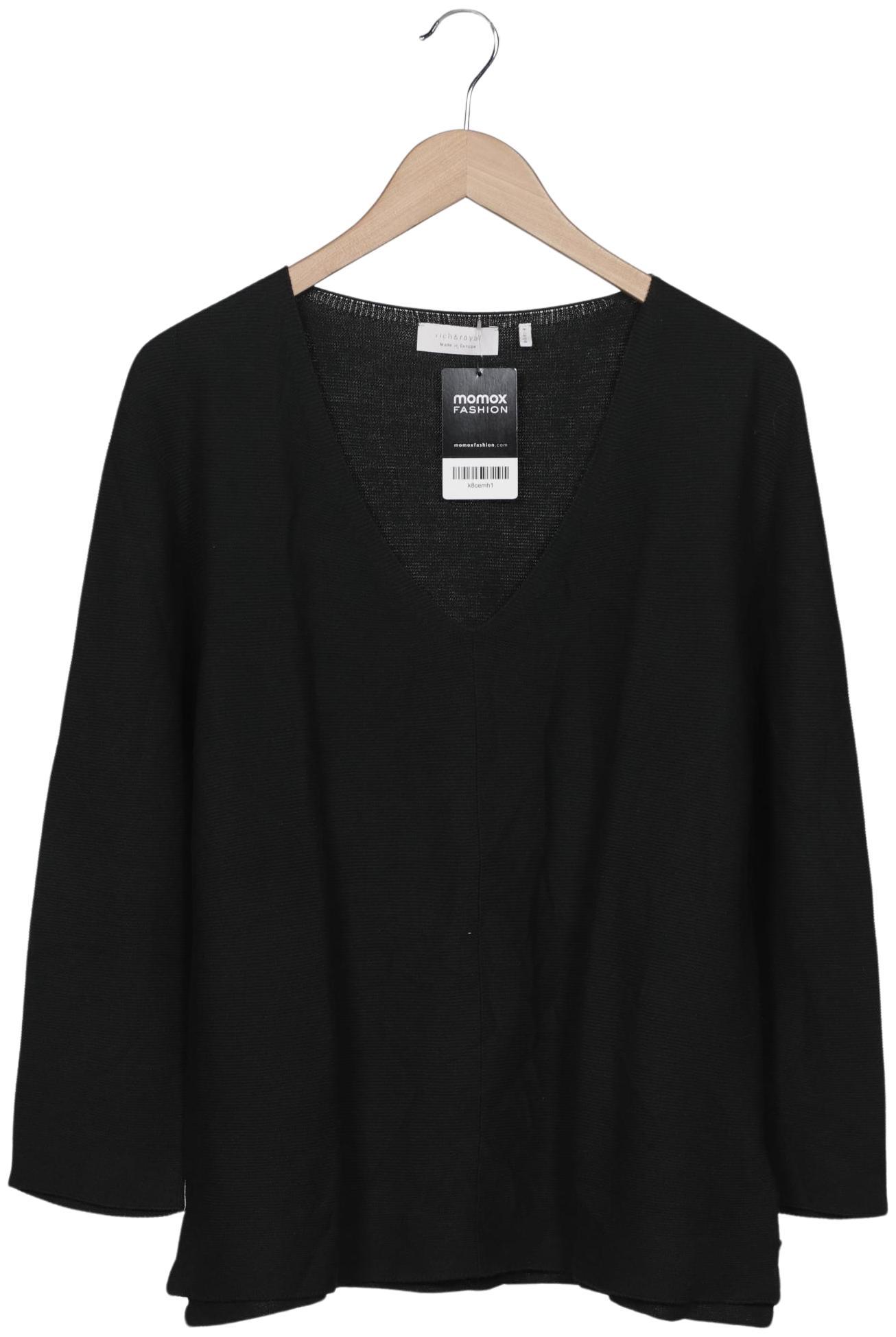 

Rich & Royal Damen Pullover, schwarz, Gr. 44