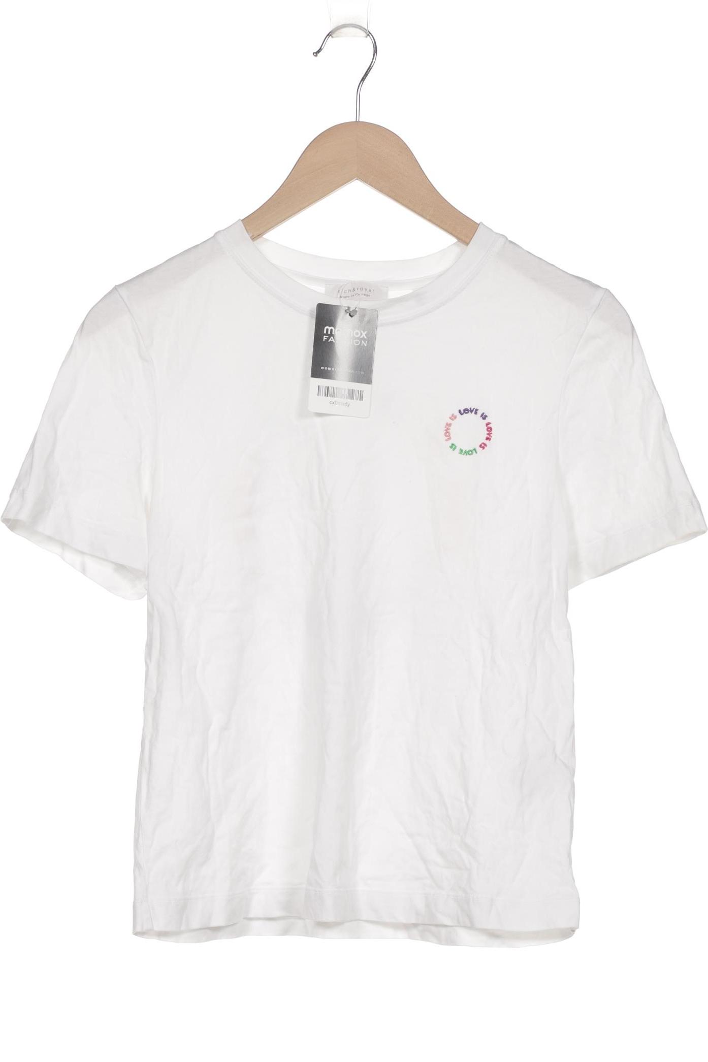 

Rich & Royal Damen T-Shirt, weiß, Gr. 36