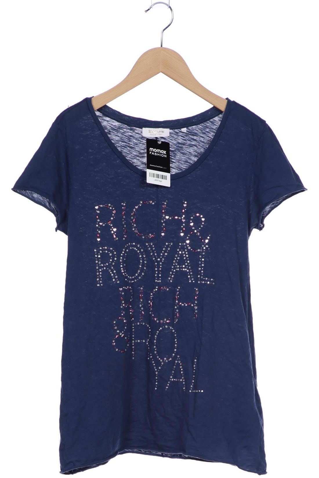 

Rich & Royal Damen T-Shirt, marineblau, Gr. 36