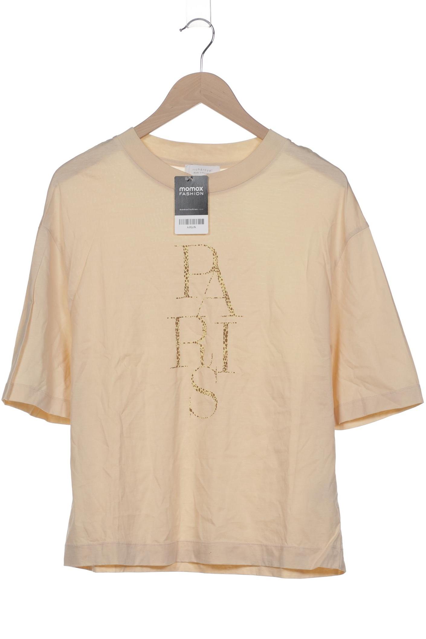 

Rich & Royal Damen T-Shirt, beige, Gr. 42