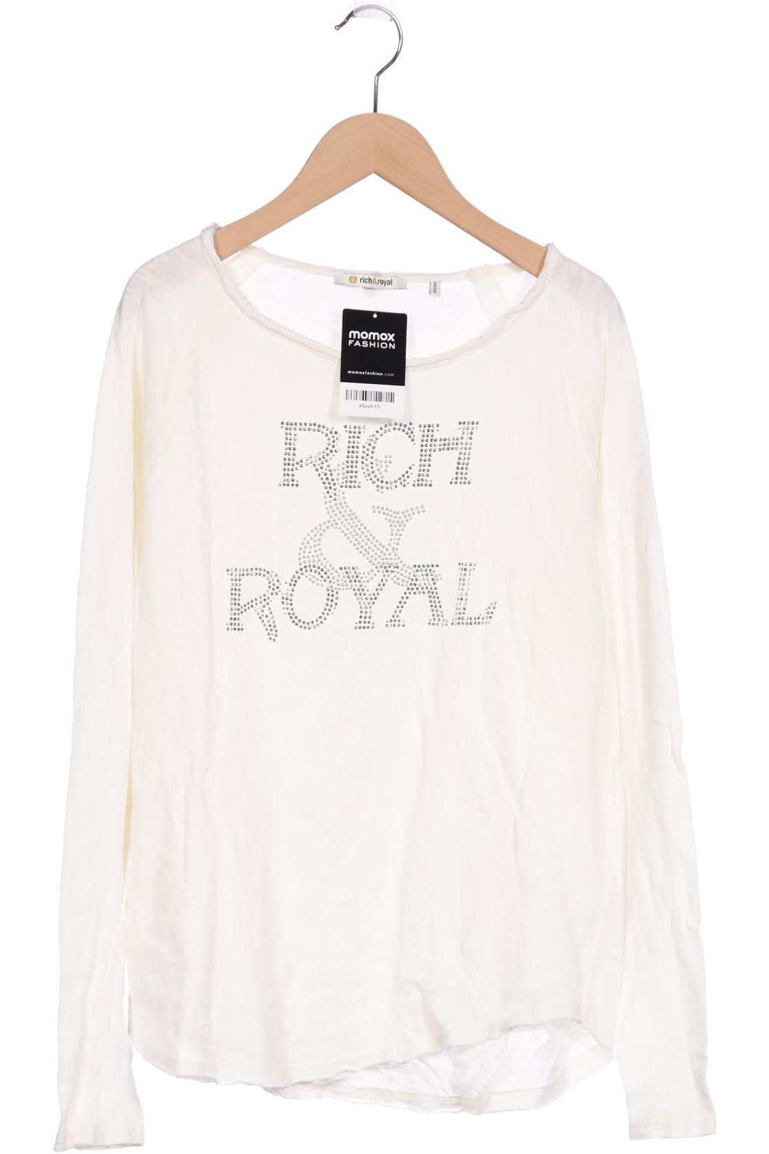 

Rich & Royal Damen Langarmshirt, cremeweiß