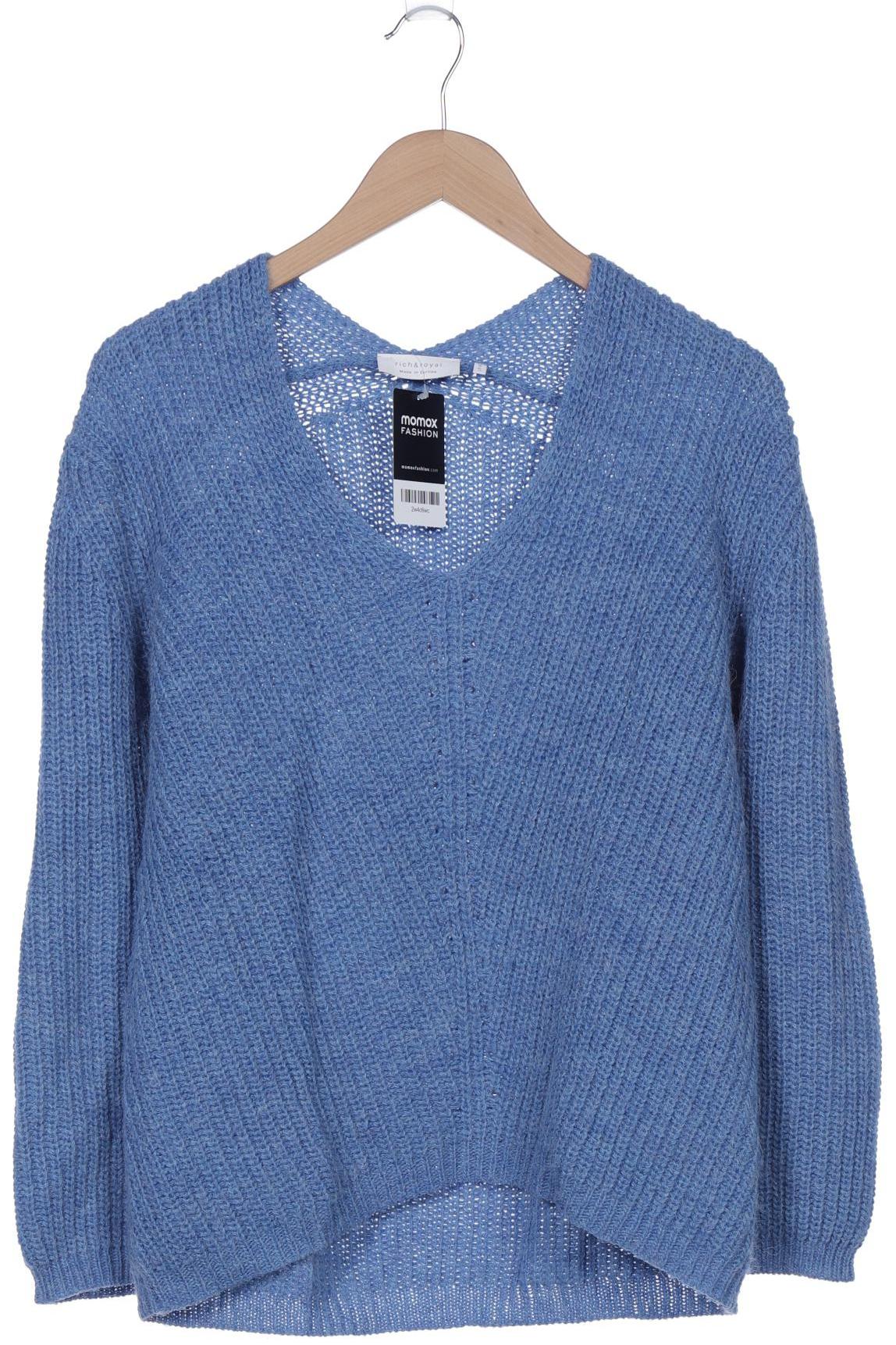 

Rich & Royal Damen Pullover, blau, Gr. 34