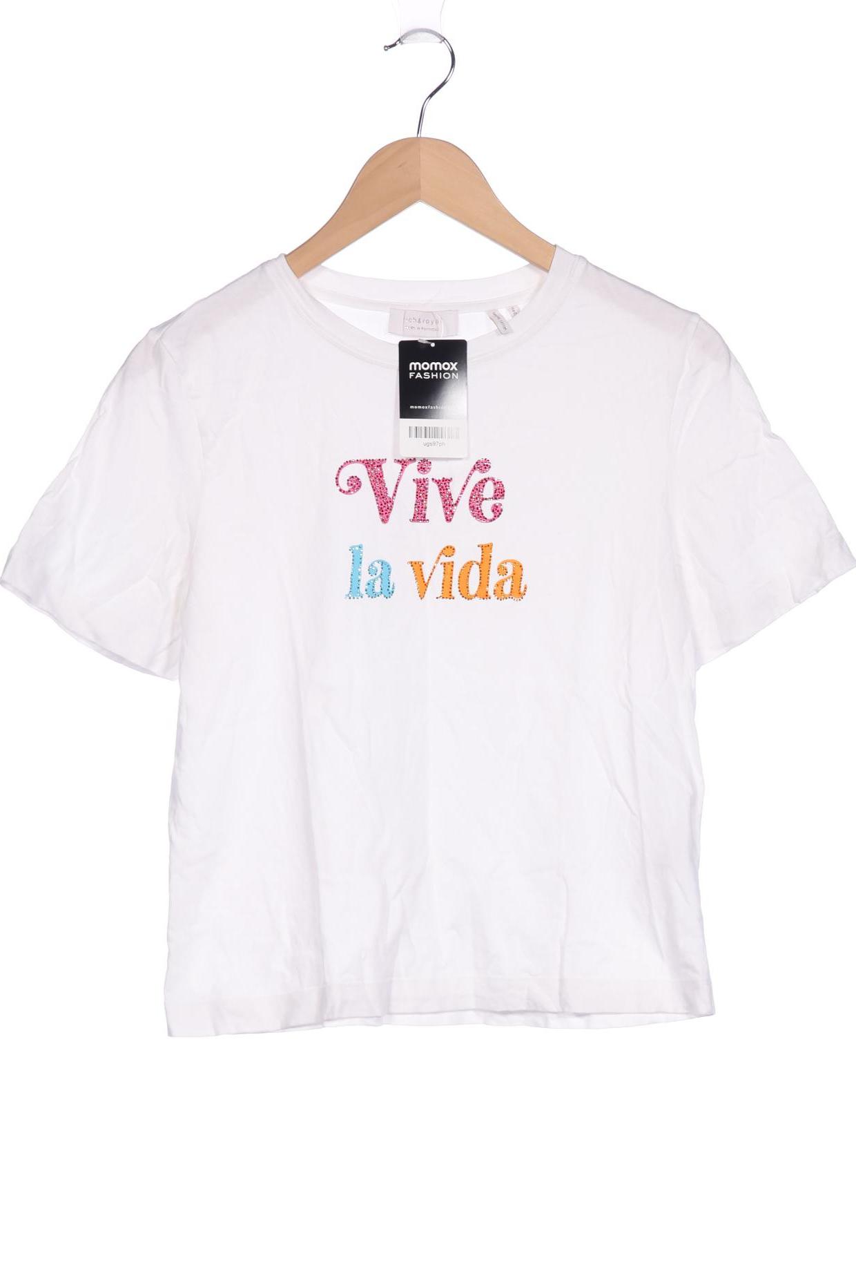 

Rich & Royal Damen T-Shirt, weiß, Gr. 38