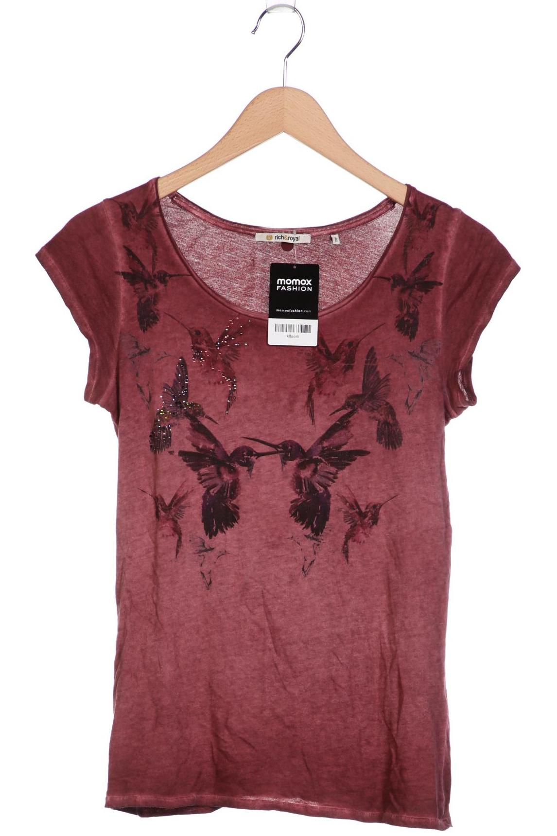 

Rich & Royal Damen T-Shirt, bordeaux, Gr. 34