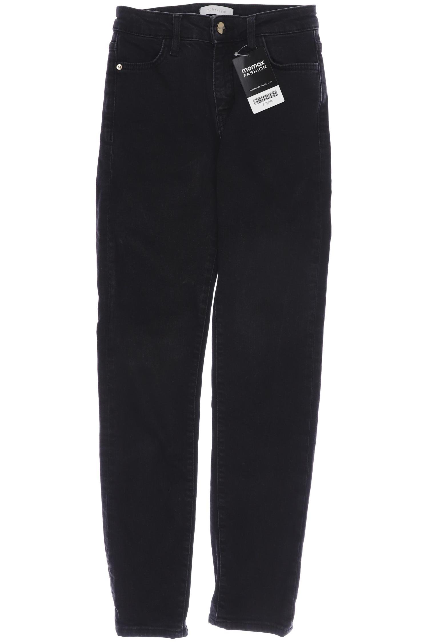 

Rich & Royal Damen Jeans, schwarz, Gr. 25